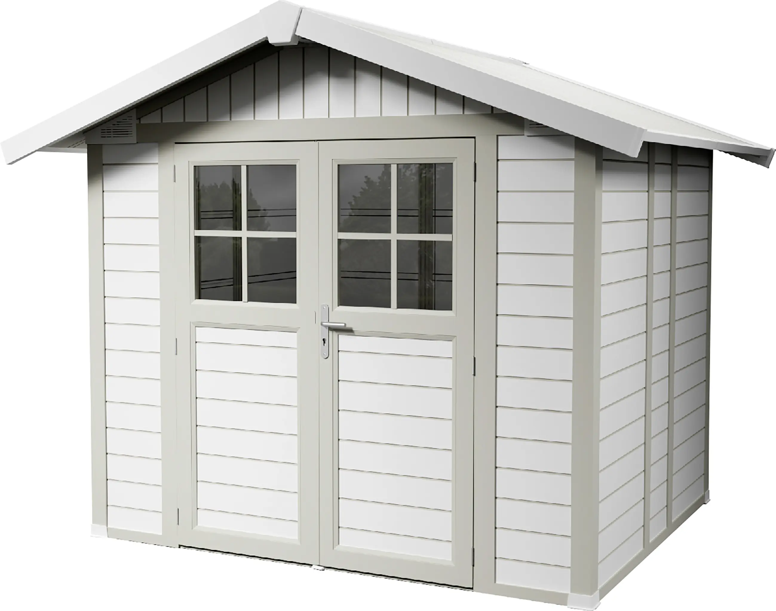 Grosfillex Gartenhaus Deco H 4,9 295 x 261 cm (inkl. Dachüberstand) Grosfillex Gartenhaus Deco H 4,9 295 x 261 cm (inkl. Dachüberstand)