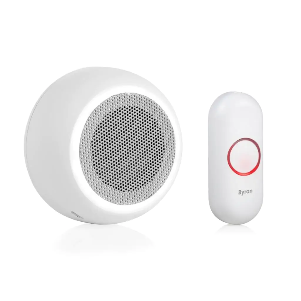 Byron Funk-Türklingel Set weiß, DBY-23512