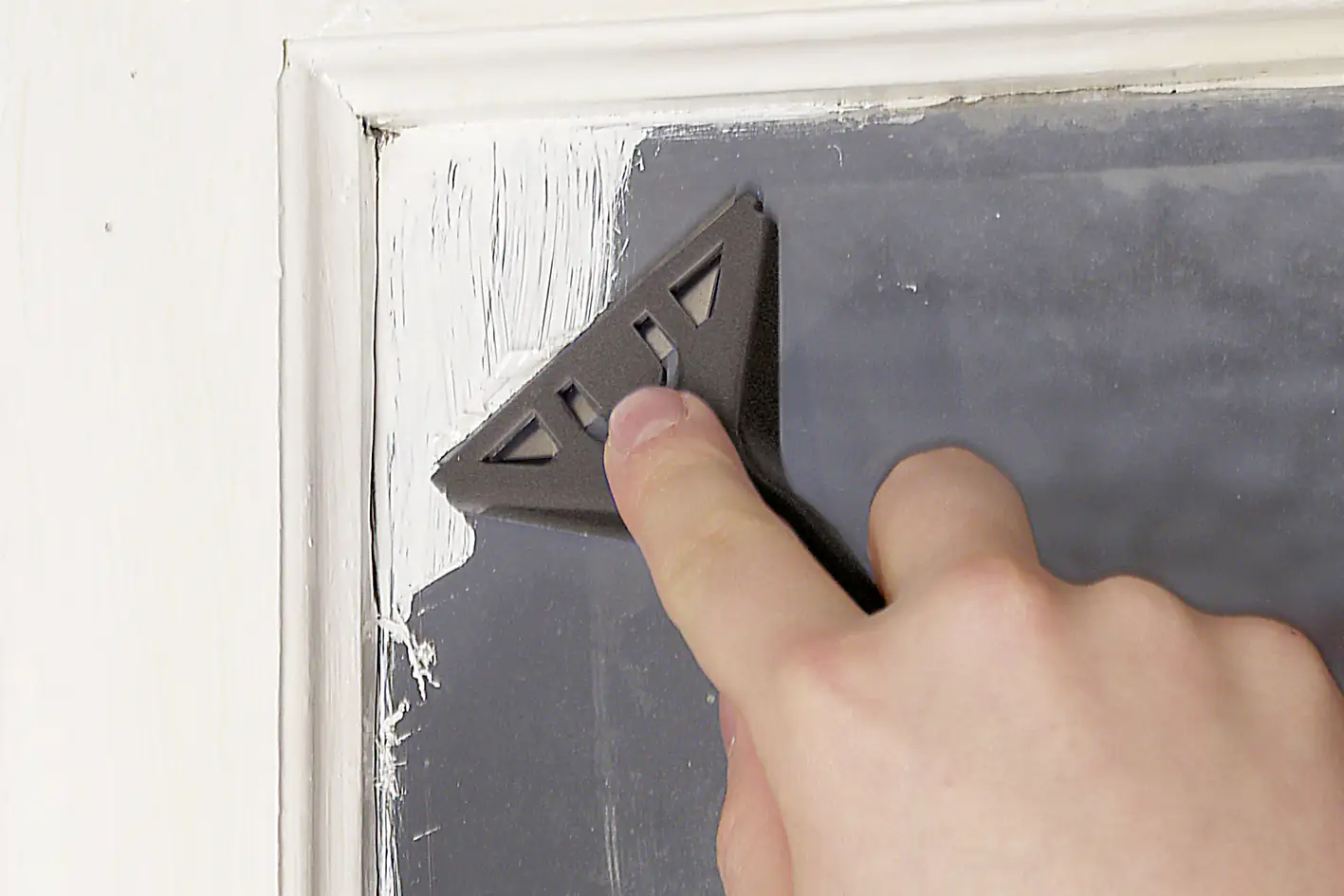 Wolfcraft Kunststoff-Schaber 61 mm Klingenstärke 0,65 mm