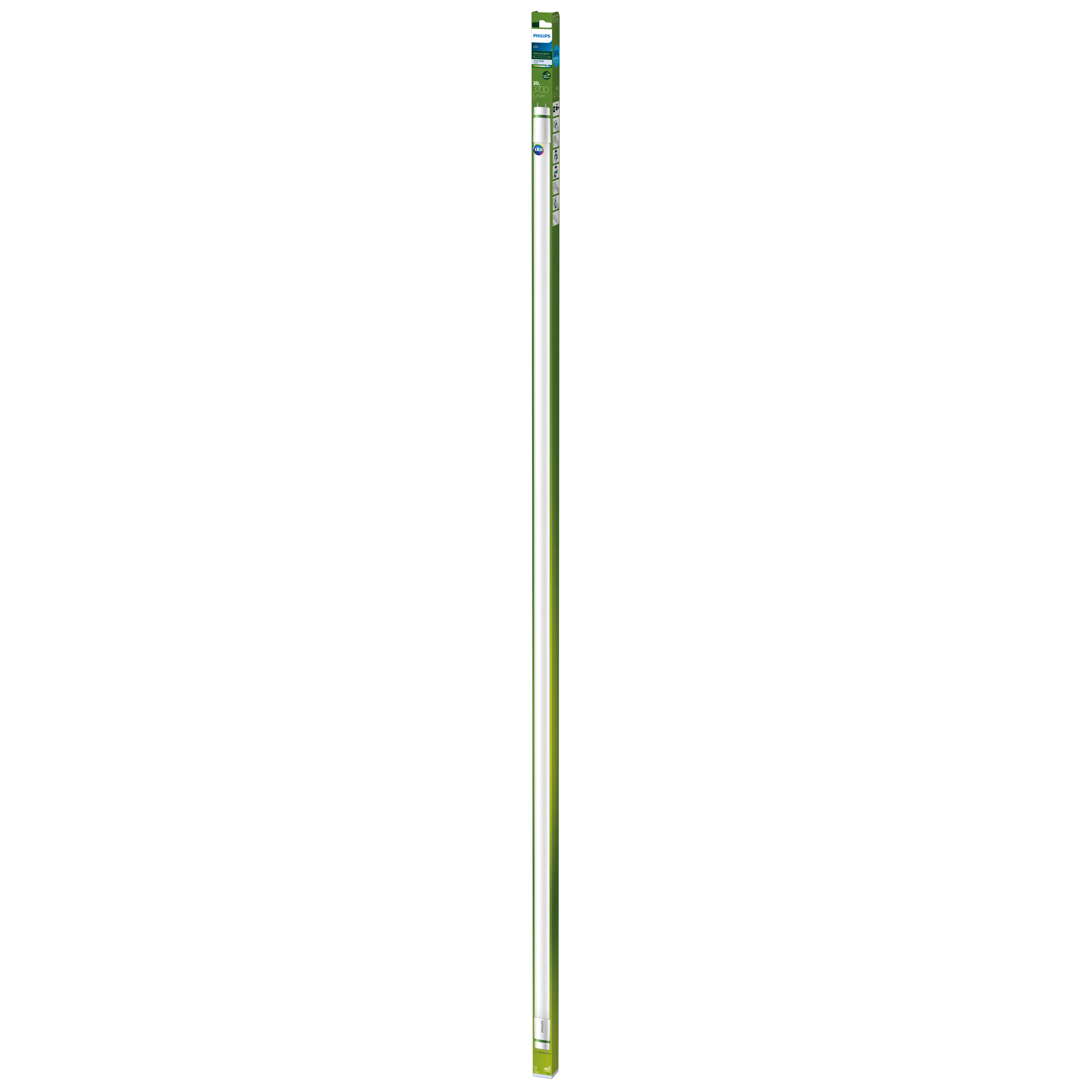 Philips LED-Leuchtmittel Stabform T8 150cm G13 20W neutralweiß 