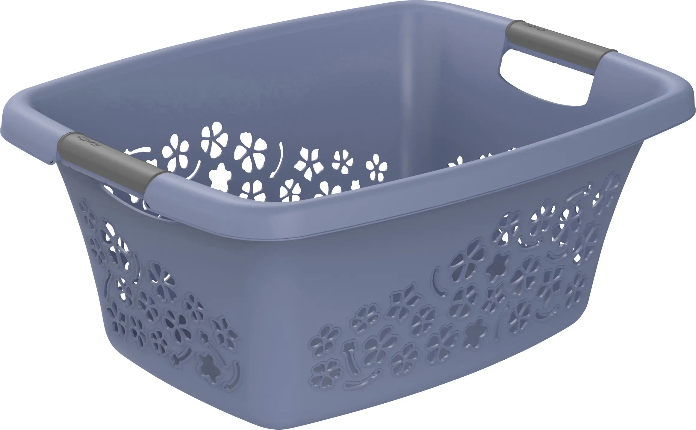 Rotho Wäschekorb Flowers 25 l horizon blue