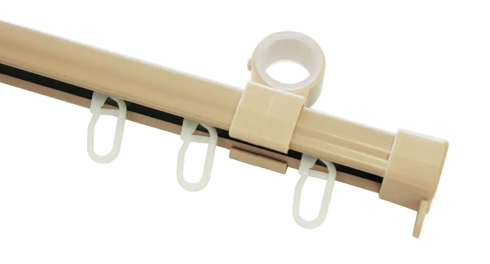 Gardinia U-Laufschiene beige, 190 cm