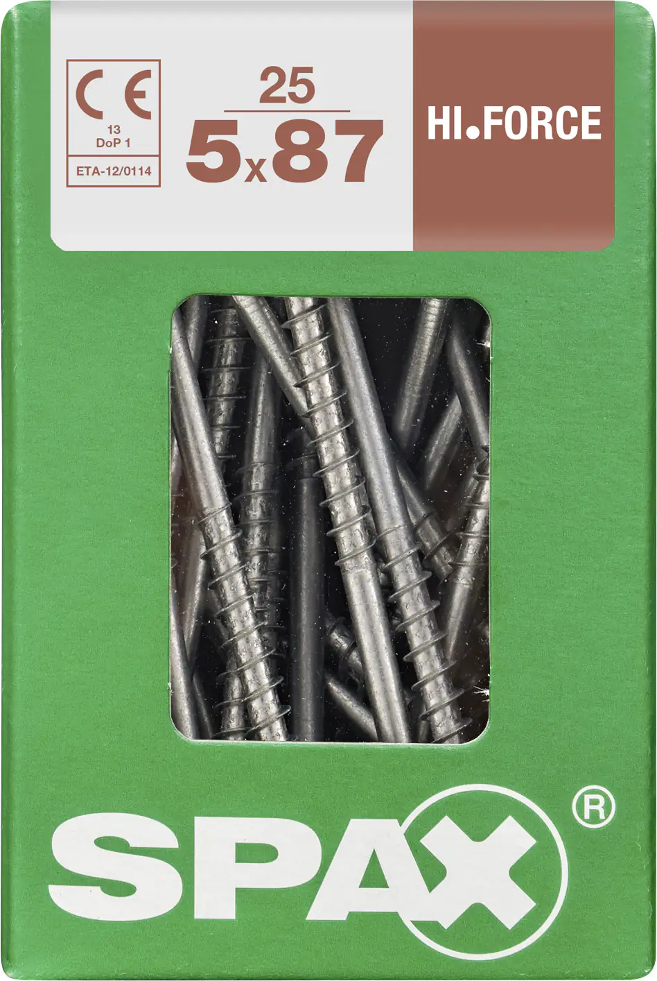 Spax Universalschrauben 5.0 x 87 mm TX 20 - 25 Stk. Spax Universalschrauben 5.0 x 87 mm TX 20 - 25 Stk.