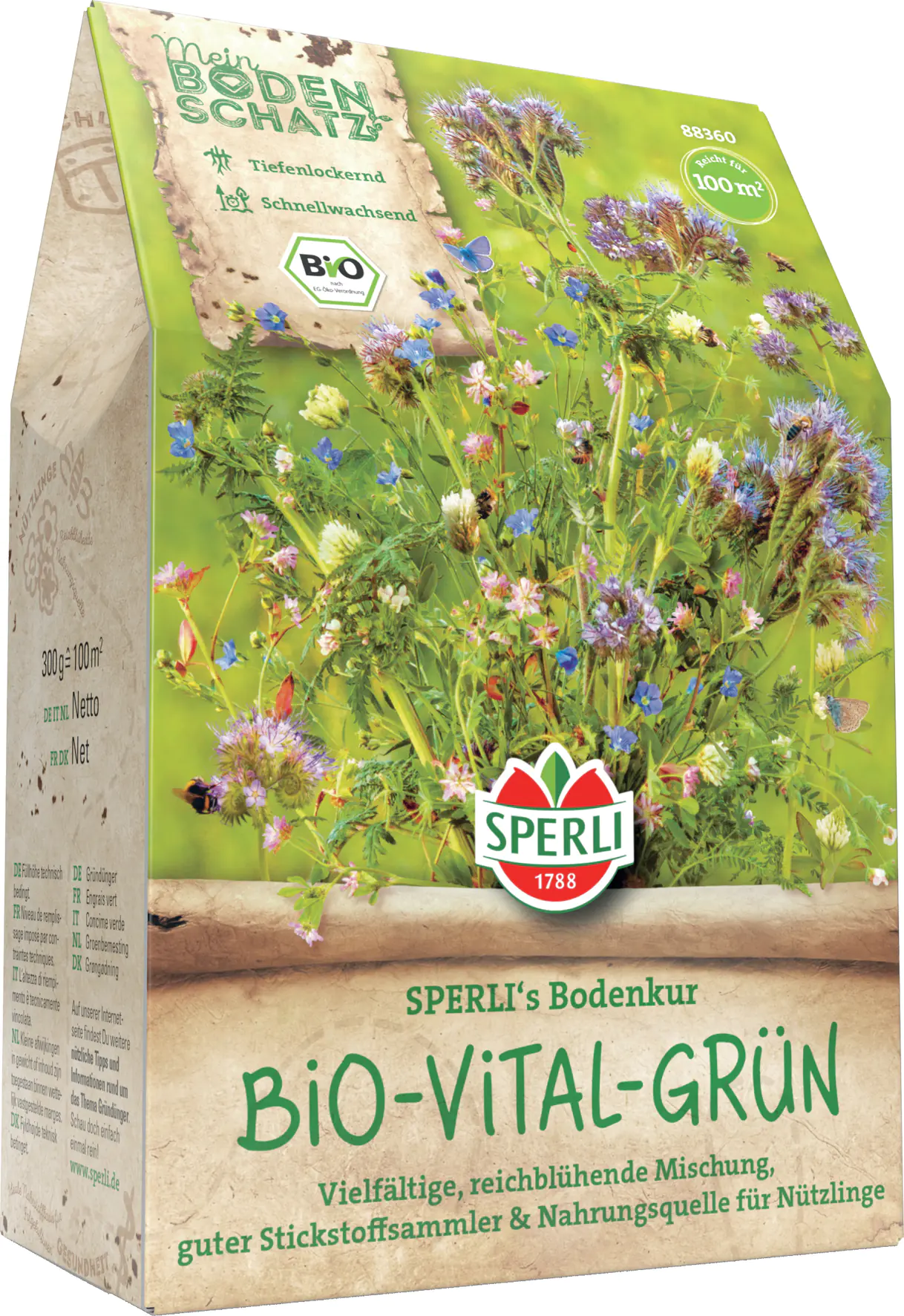 Sperli's Bodenkur Bio Vital Grün 300 g Sperli's Bodenkur Bio Vital Grün 300 g
