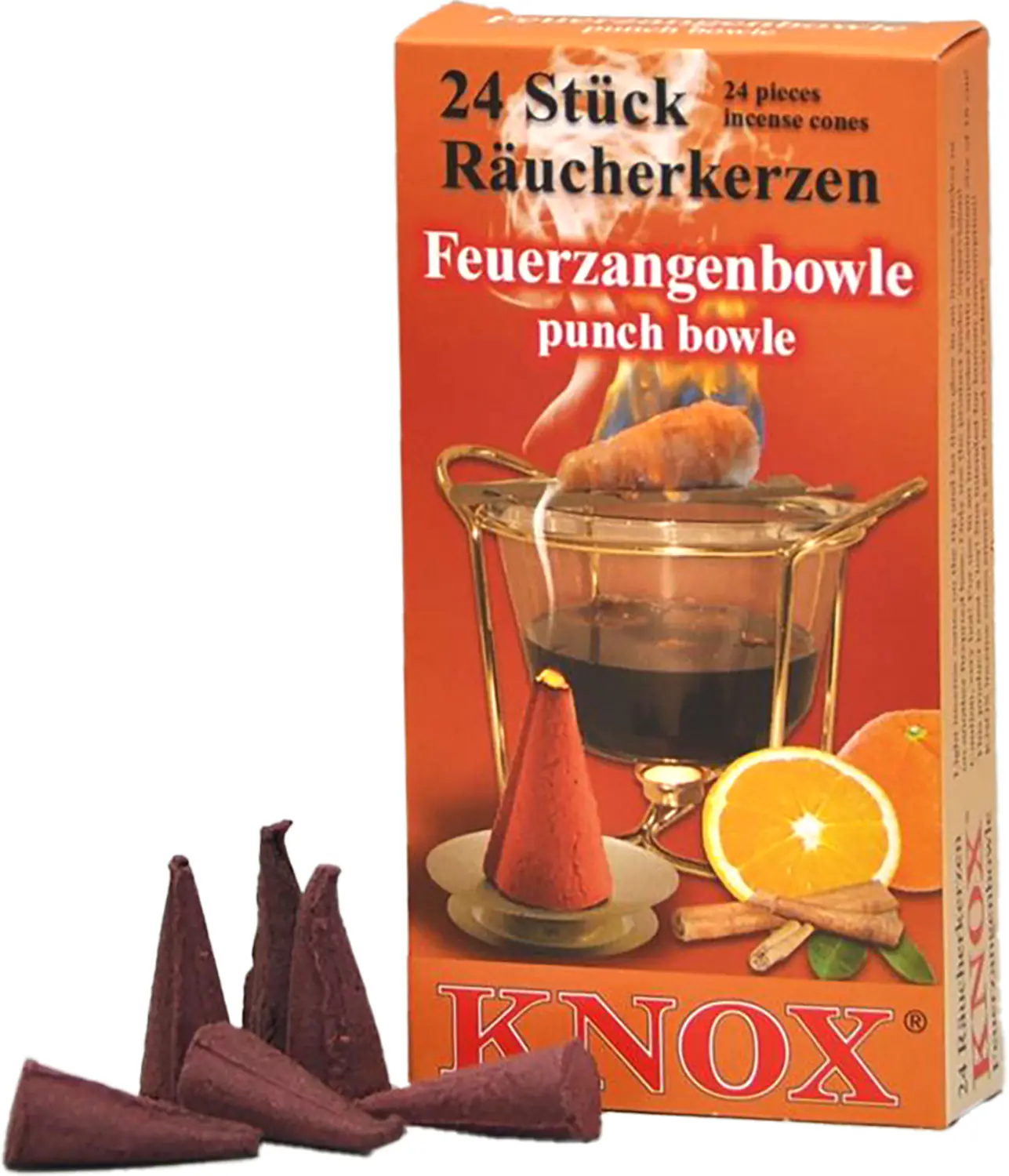 Knox Räucherkerzen - Feuerzangenbowle 24 Stück