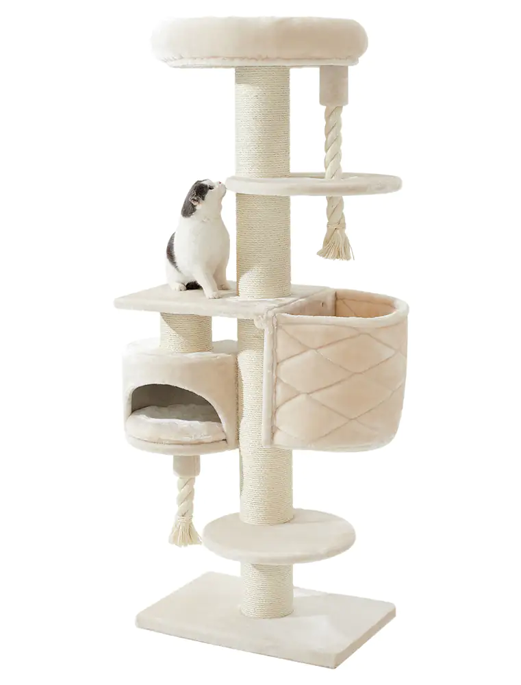 4033766130335 Nobby Kratzbaum Cupid XL H 165 cm cream