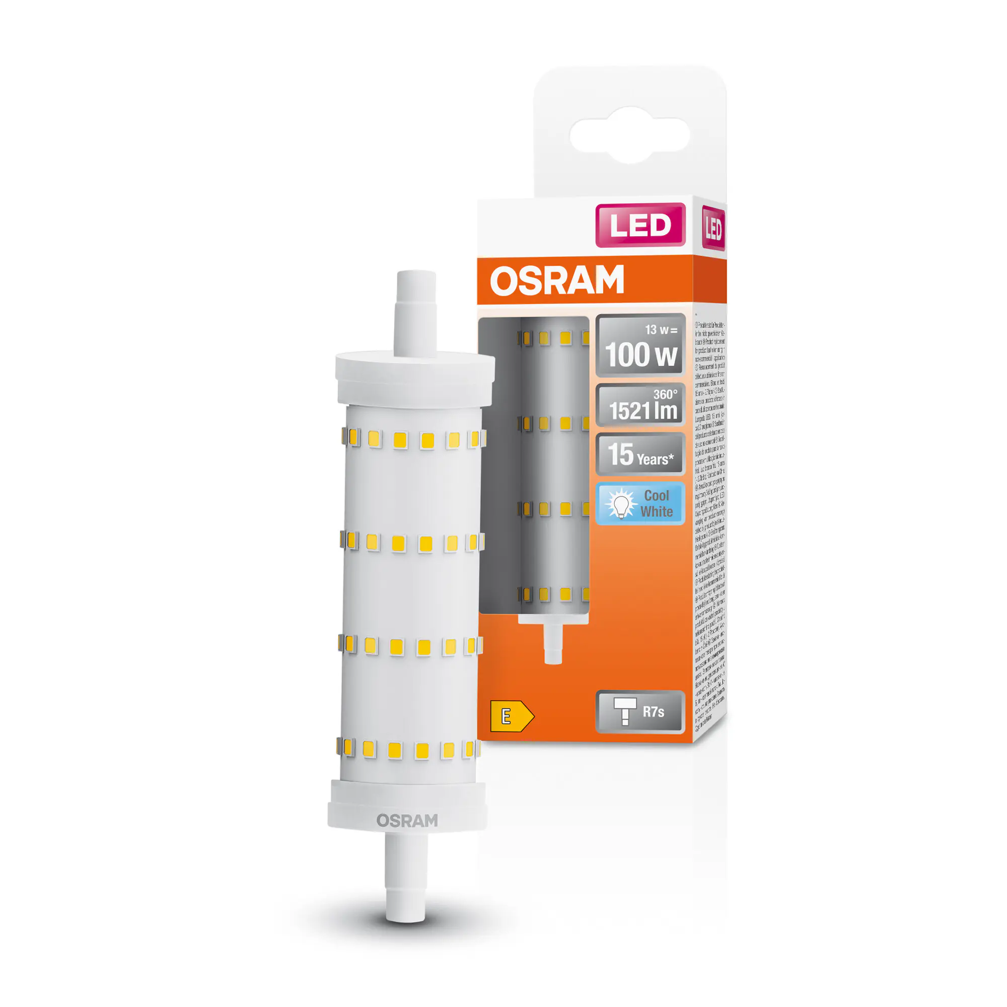 Osram LED Leuchtmittel Line 118  R7s 13 W kaltweiß Osram LED Leuchtmittel Line 118  R7s 13 W kaltweiß