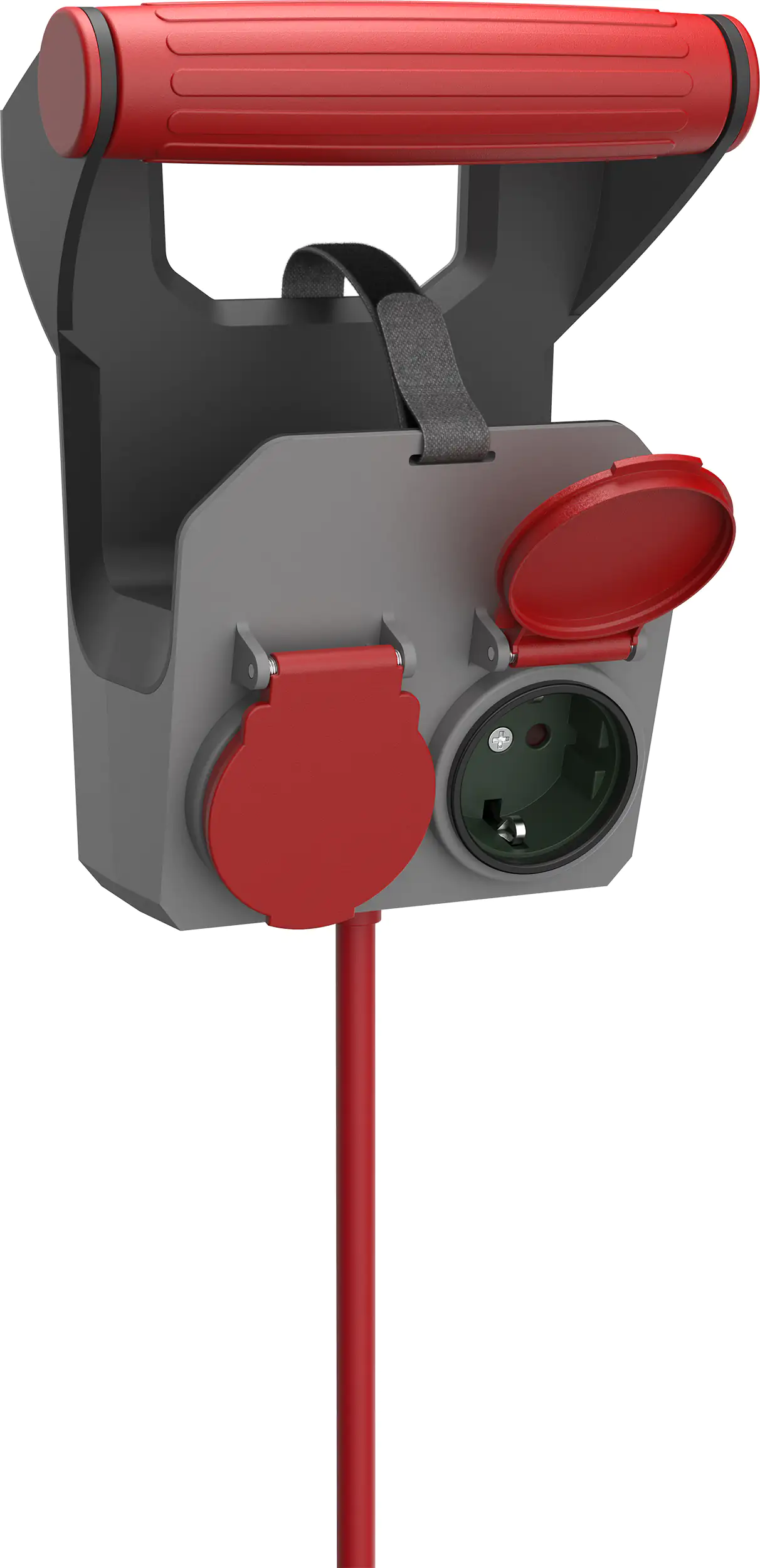 REV Verlängerungskabel Aussen 10 Meter H07RN-F 3x1,5, 2, 2 Steckdosen