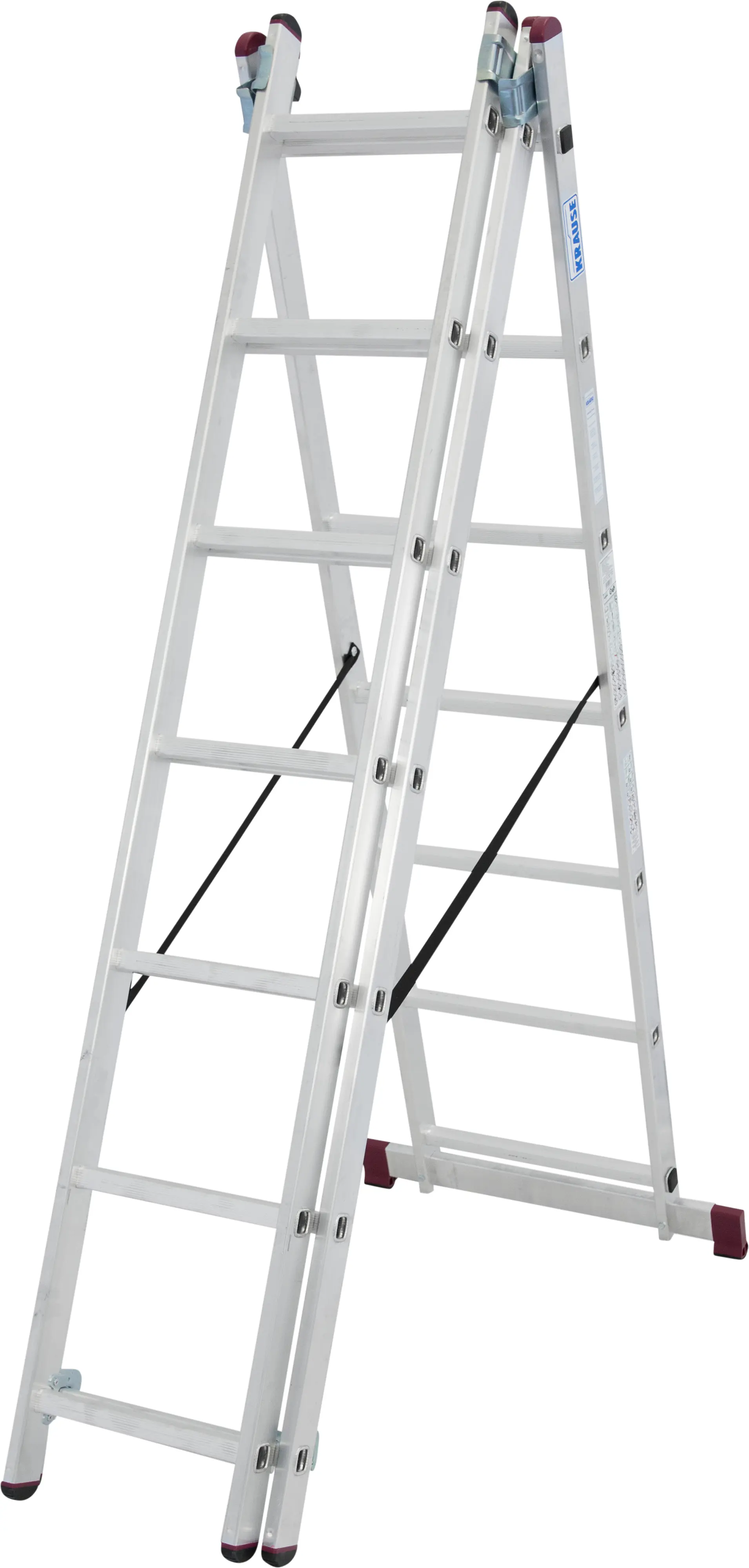 Krause Aluminium-Vielzweckleiter CORDA 5,10 m