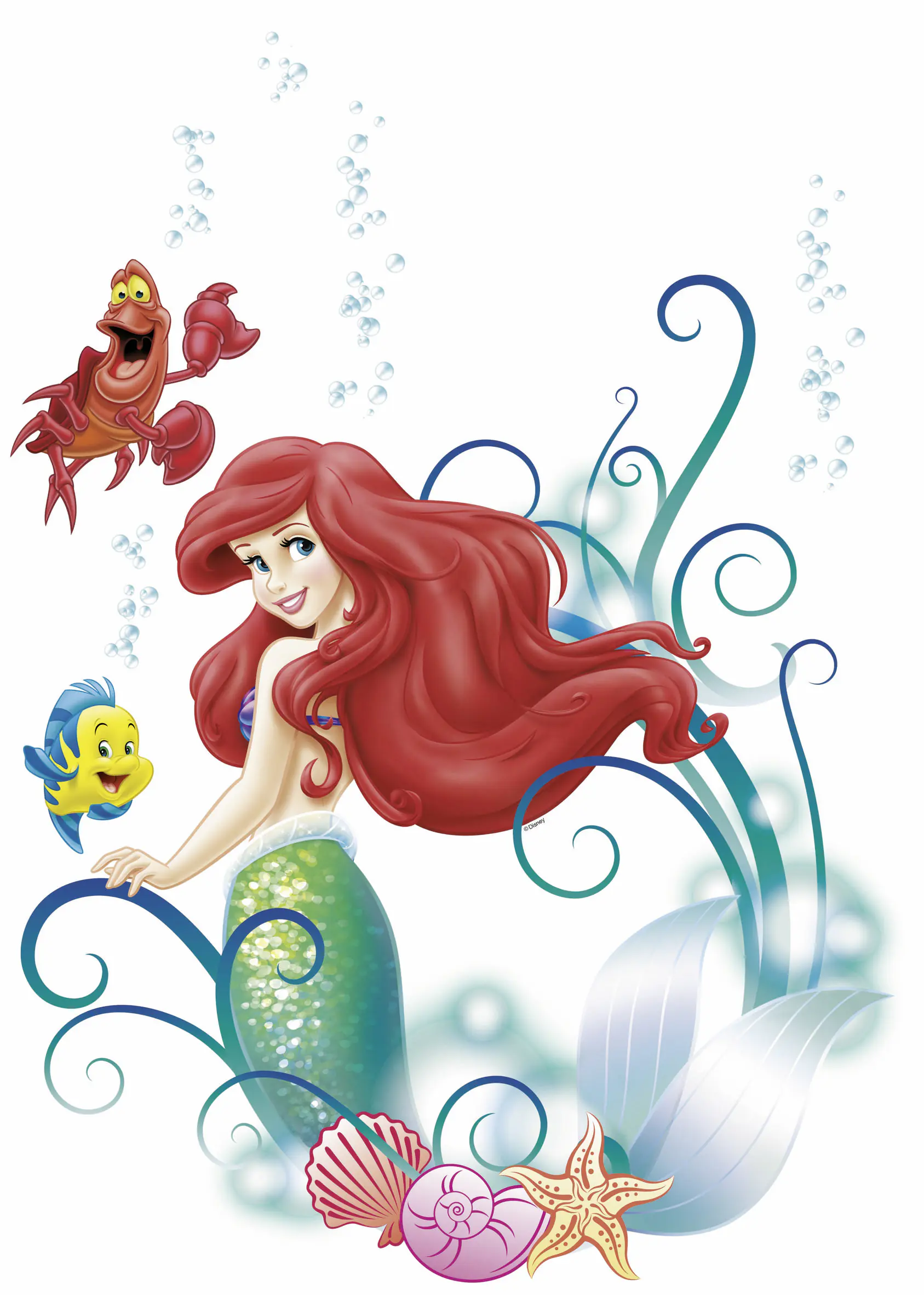 Komar Decosticker Arielle 50 x 70 cm  