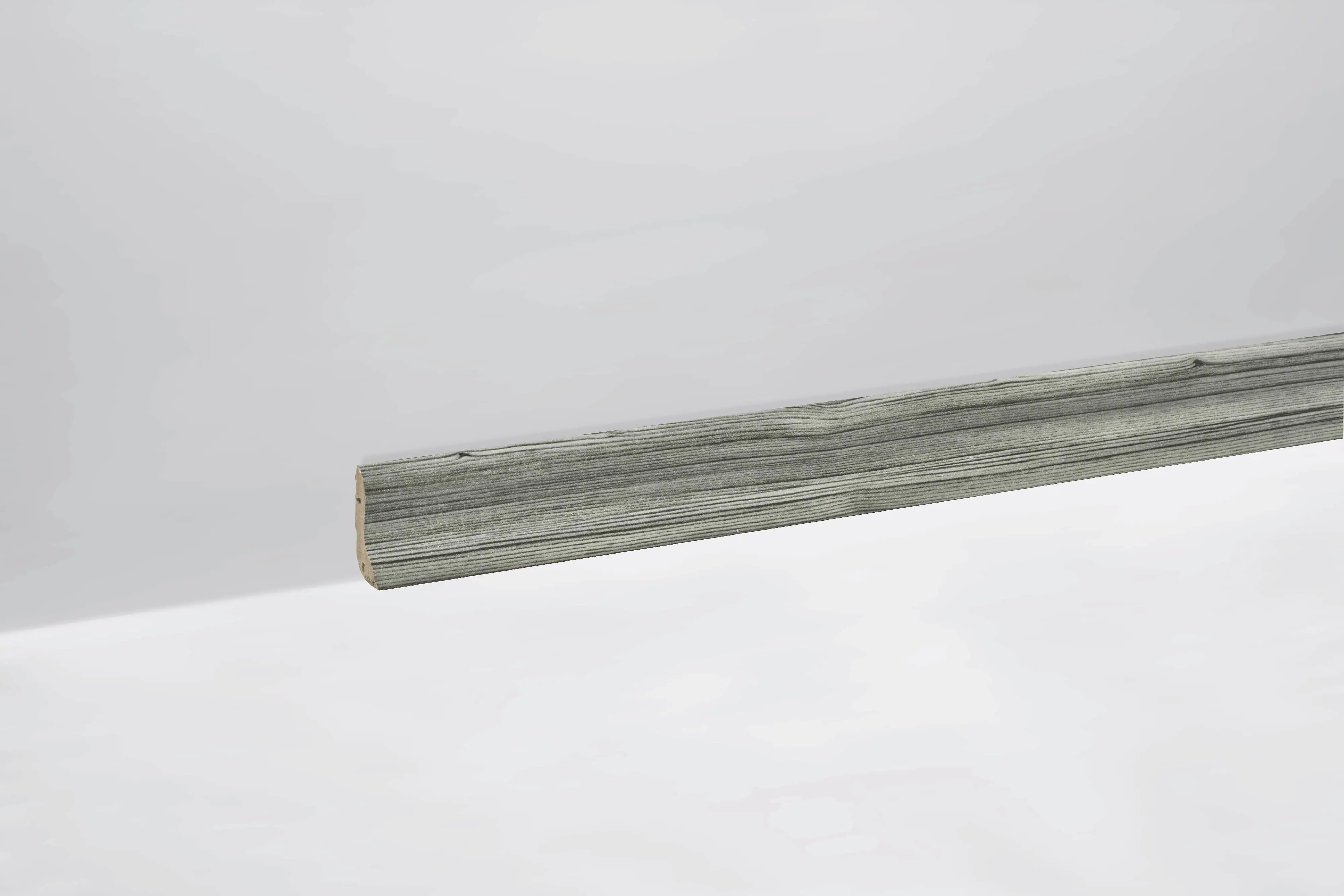 Classen Clip-Fußleiste 240 cm 40 x 20 mm Kiefer grau