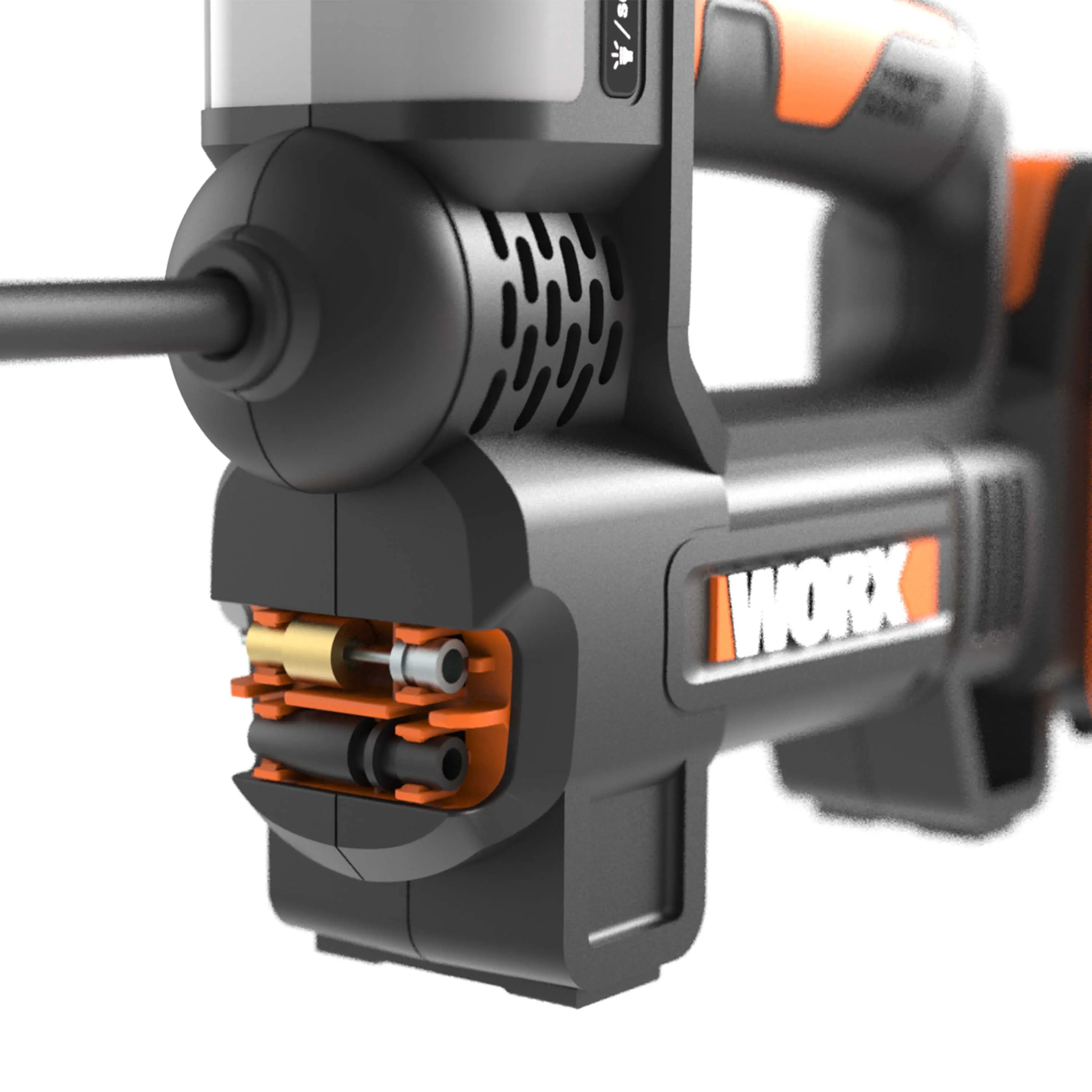 Worx Akku-Kompressor WX092 20 V inkl. Akku 2 Ah & Ladegerät Worx Akku-Kompressor WX092 20 V inkl. Akku 2 Ah & Ladegerät