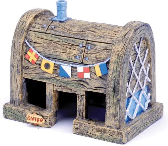 Aquariendekofigur Krosse Krabbe 7,5 cm