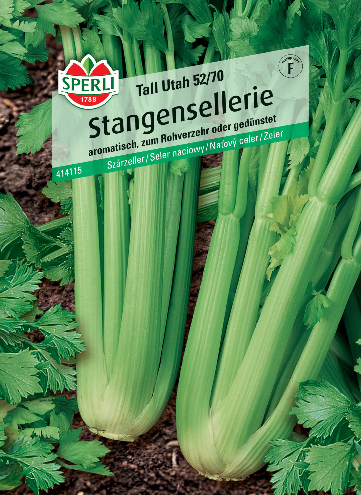 Sperli Saatgut Stangensellerie Tall Utah 52/70 für ca. 250 Pflanzen