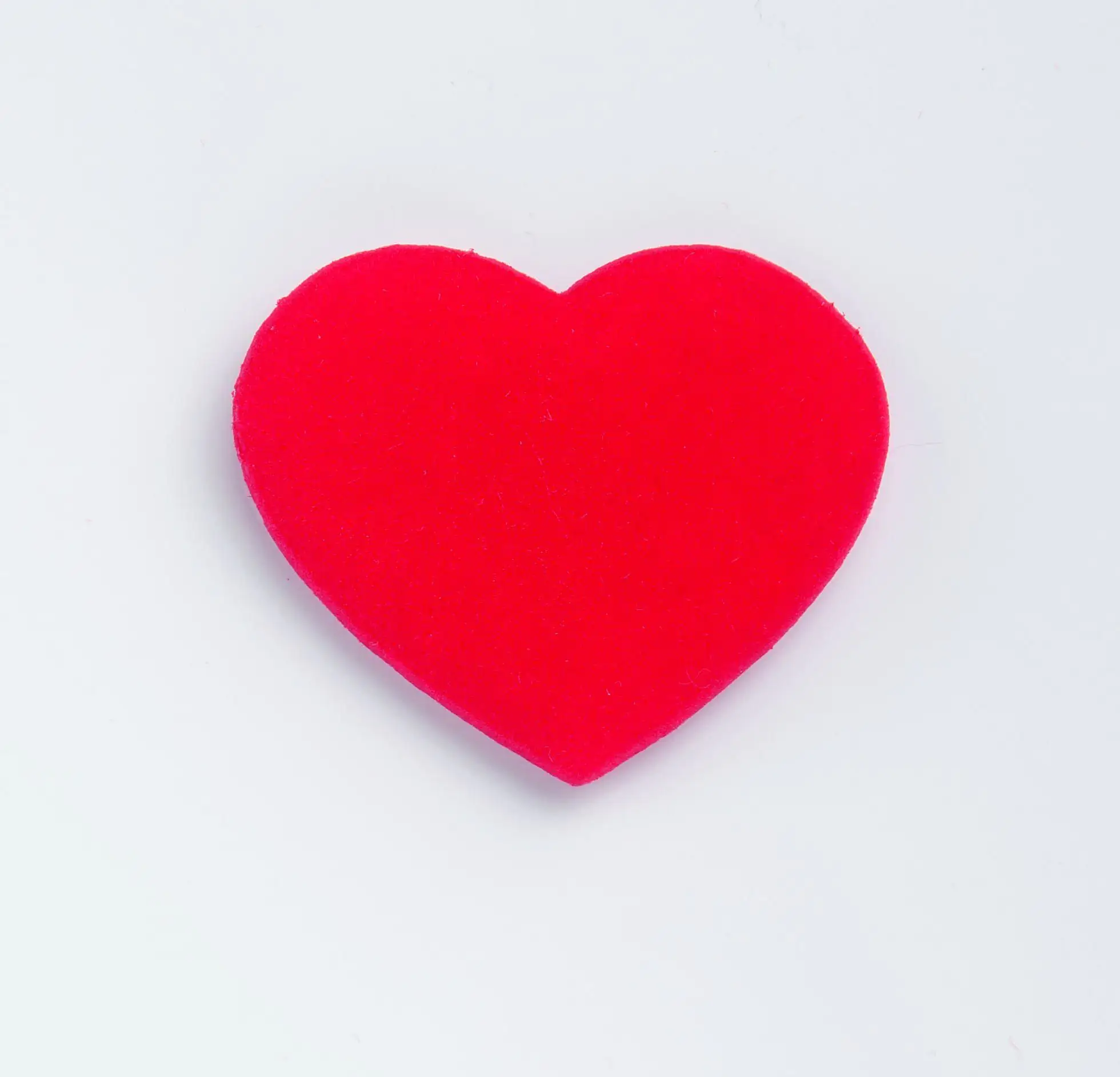 7610877380834 Glorex Samtherzen 4 cm, 8 Stück, rot