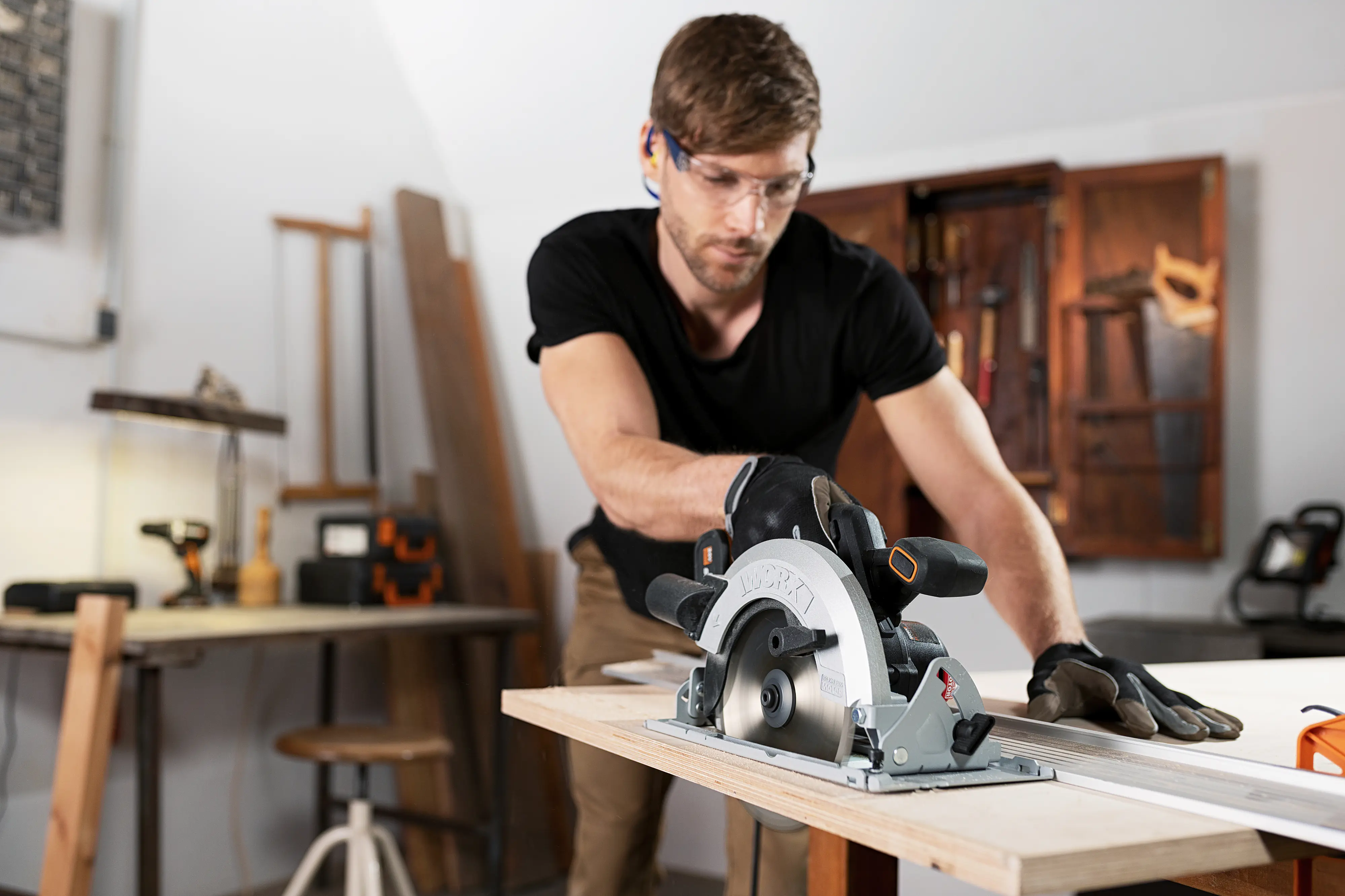 Worx Akku Handkreissäge WX520.9 20 V Solo Worx Akku Handkreissäge WX520.9 20 V Solo