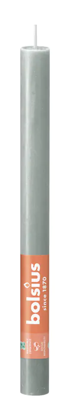 Bolsius Rustik Haushaltskerzen 270/23 mm Jade Grün