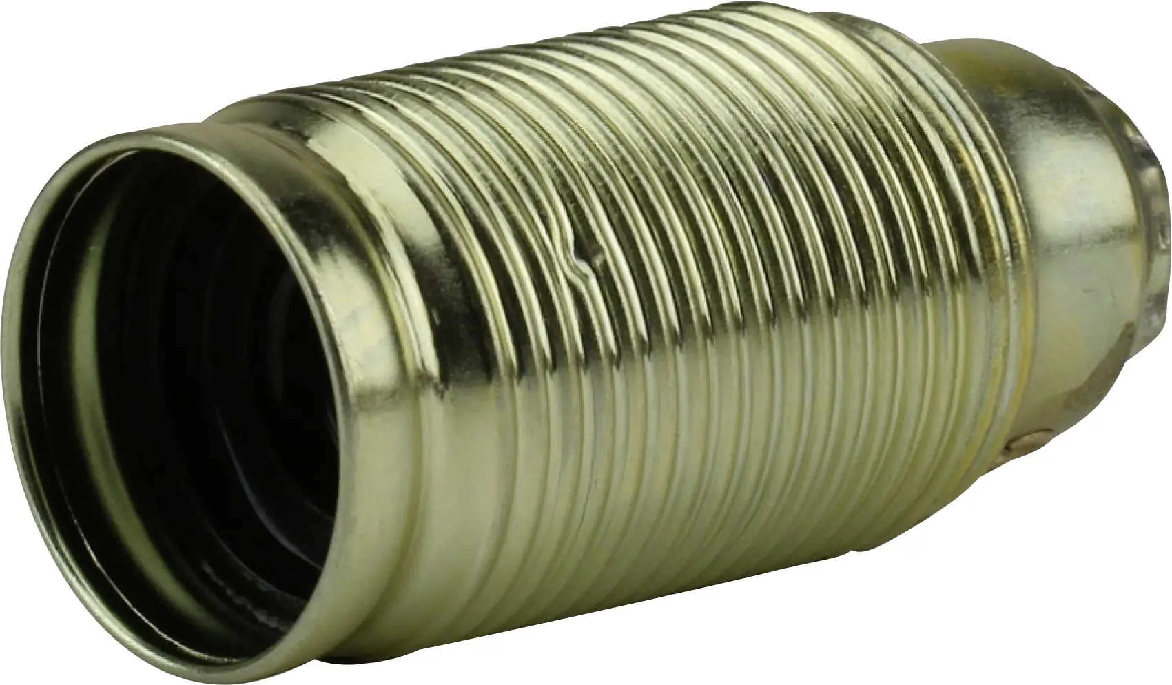 Lampen-Fassung Außengewindemantel E 14, messing Lampen-Fassung Außengewindemantel E 14, messing