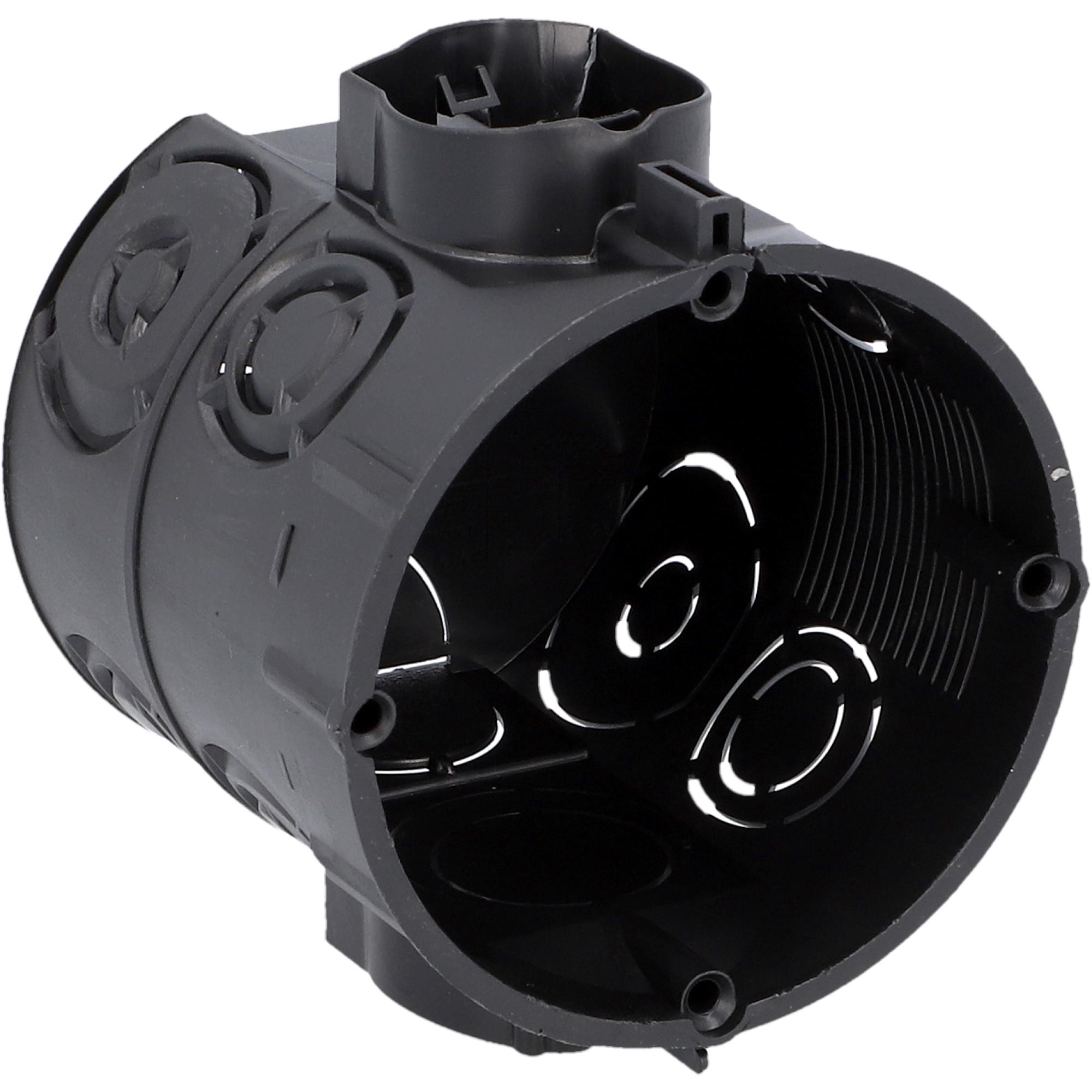 UP-Schalterdose 60 mm schwarz 20x UP-Schalterdose 60 mm schwarz 20x