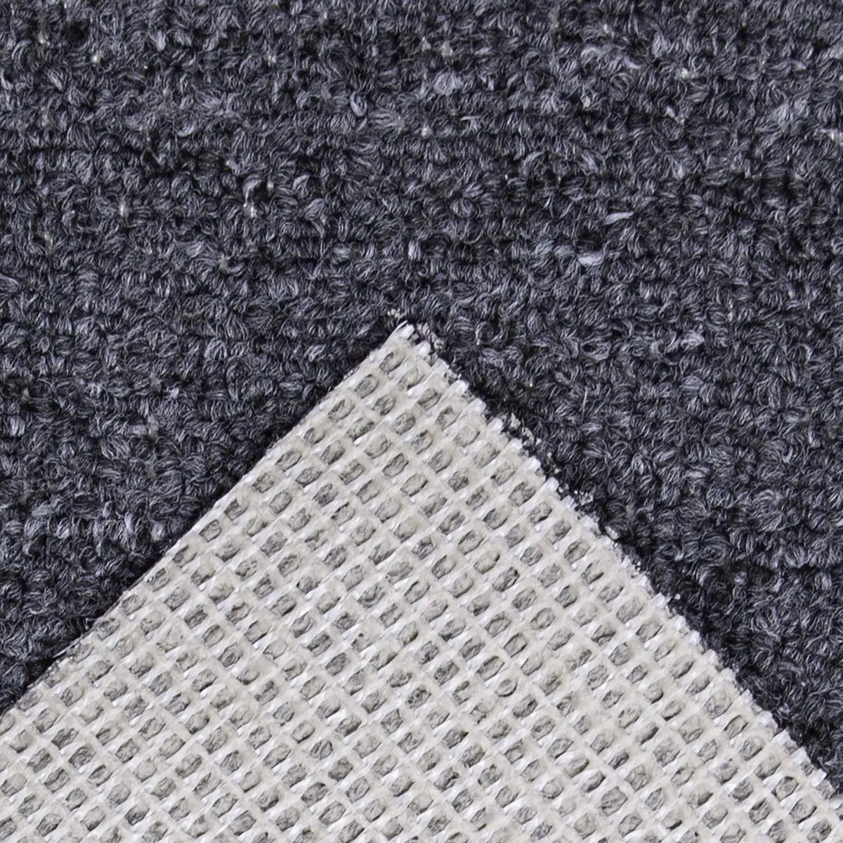 Andiamo Teppichboden Herkules Coupon im Wunschmaß, anthrazit, 4 m breit