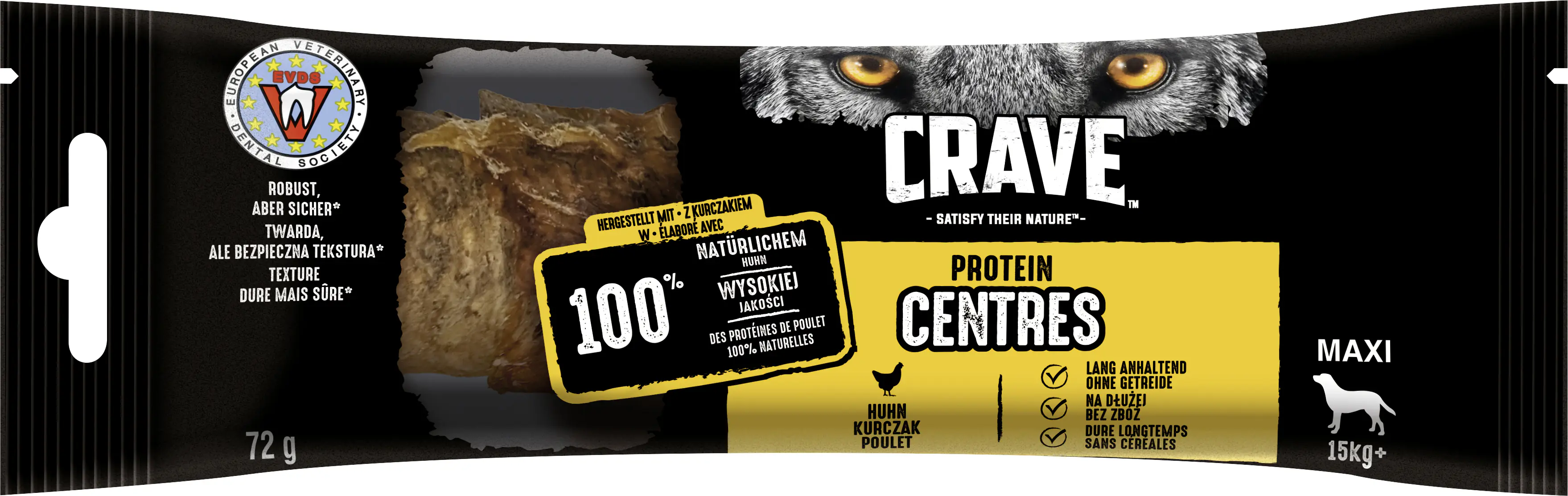 Crave Protein Centres Hundeleckerli Maxi 72 g Huhn