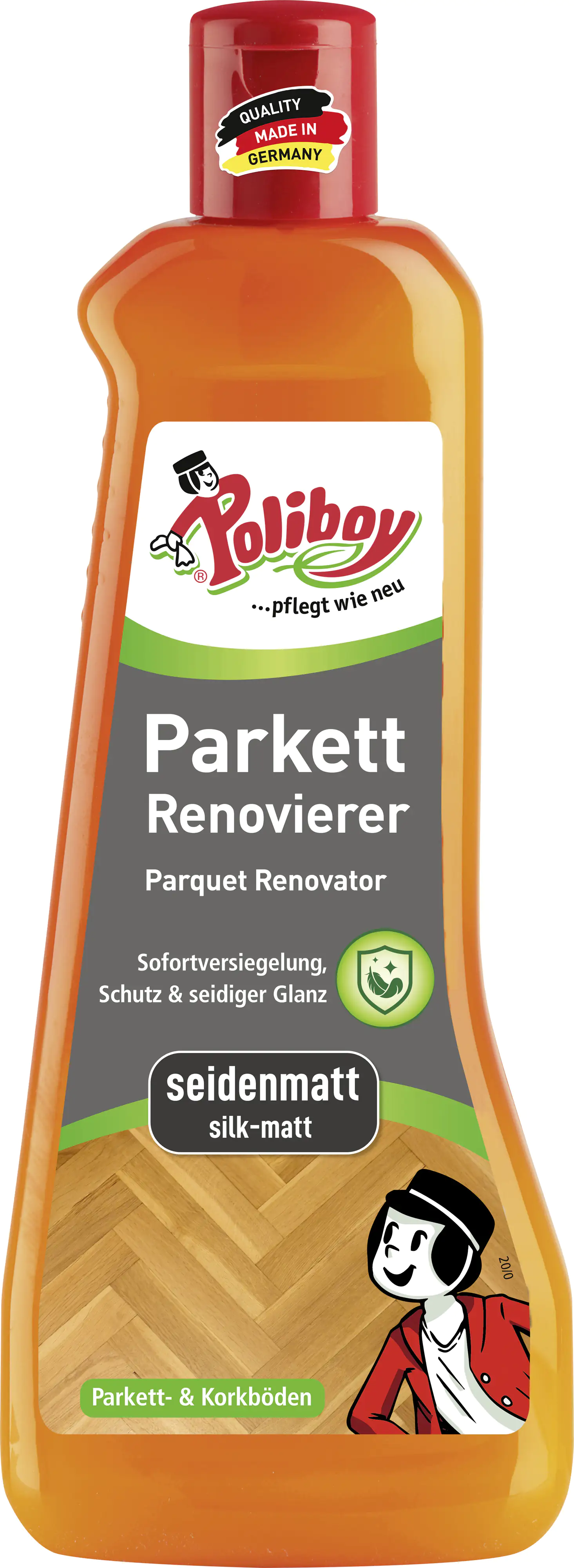 Poliboy Parkettrenovierer 500 ml seidenmatt Poliboy Parkettrenovierer 500 ml seidenmatt