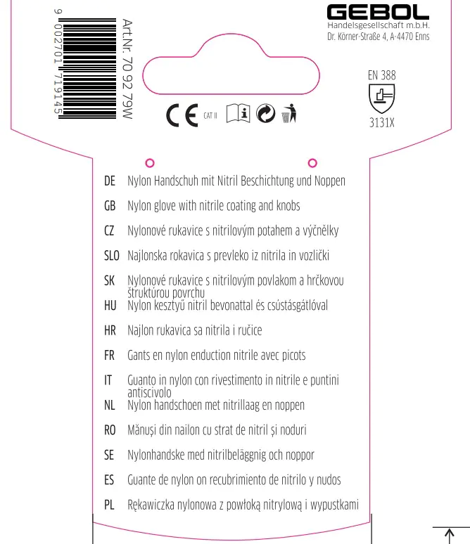 Gebol Handschuh Multi Flex Winter Lite