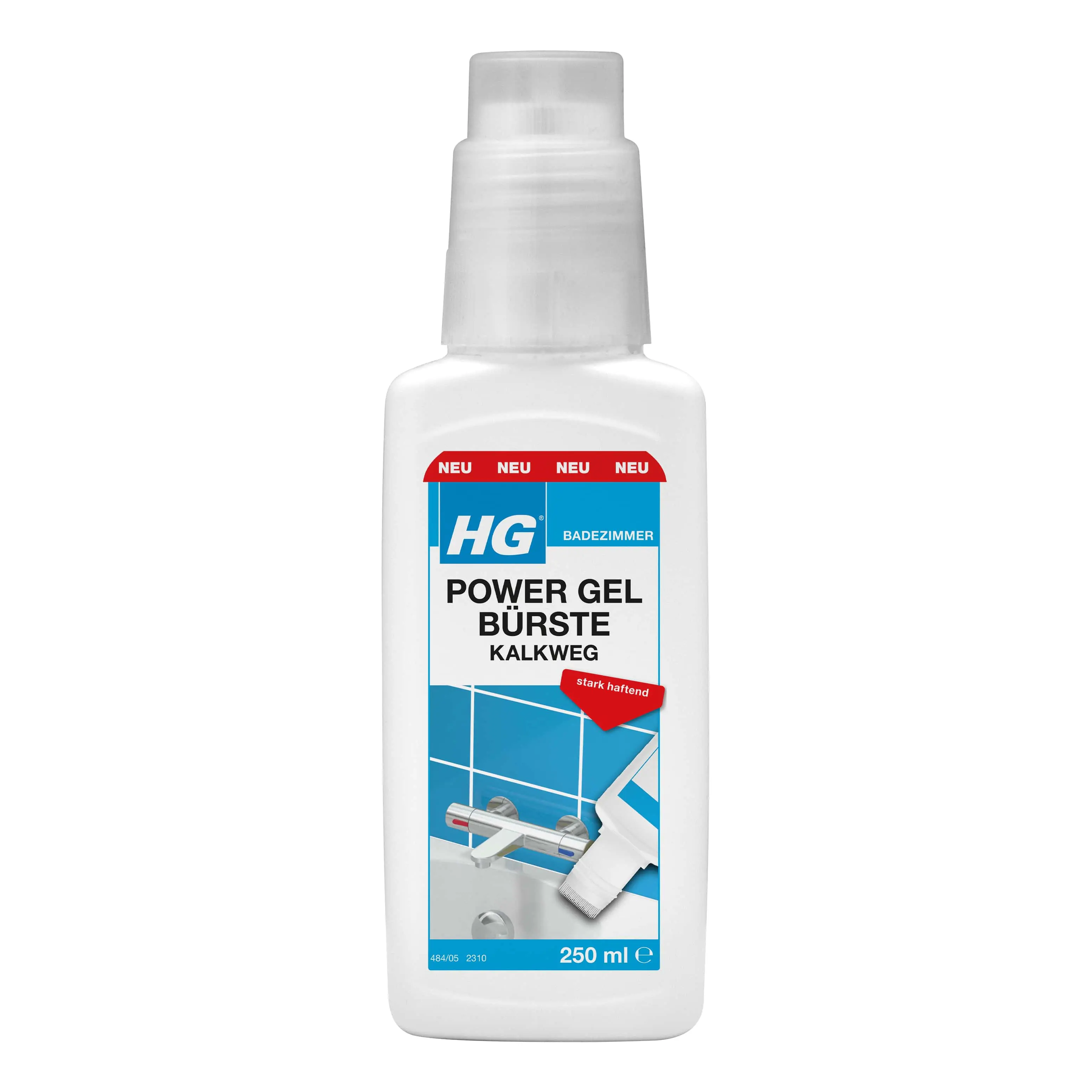 HG Kalkweg  Power Gel Bürste 250 ml HG Kalkweg  Power Gel Bürste 250 ml