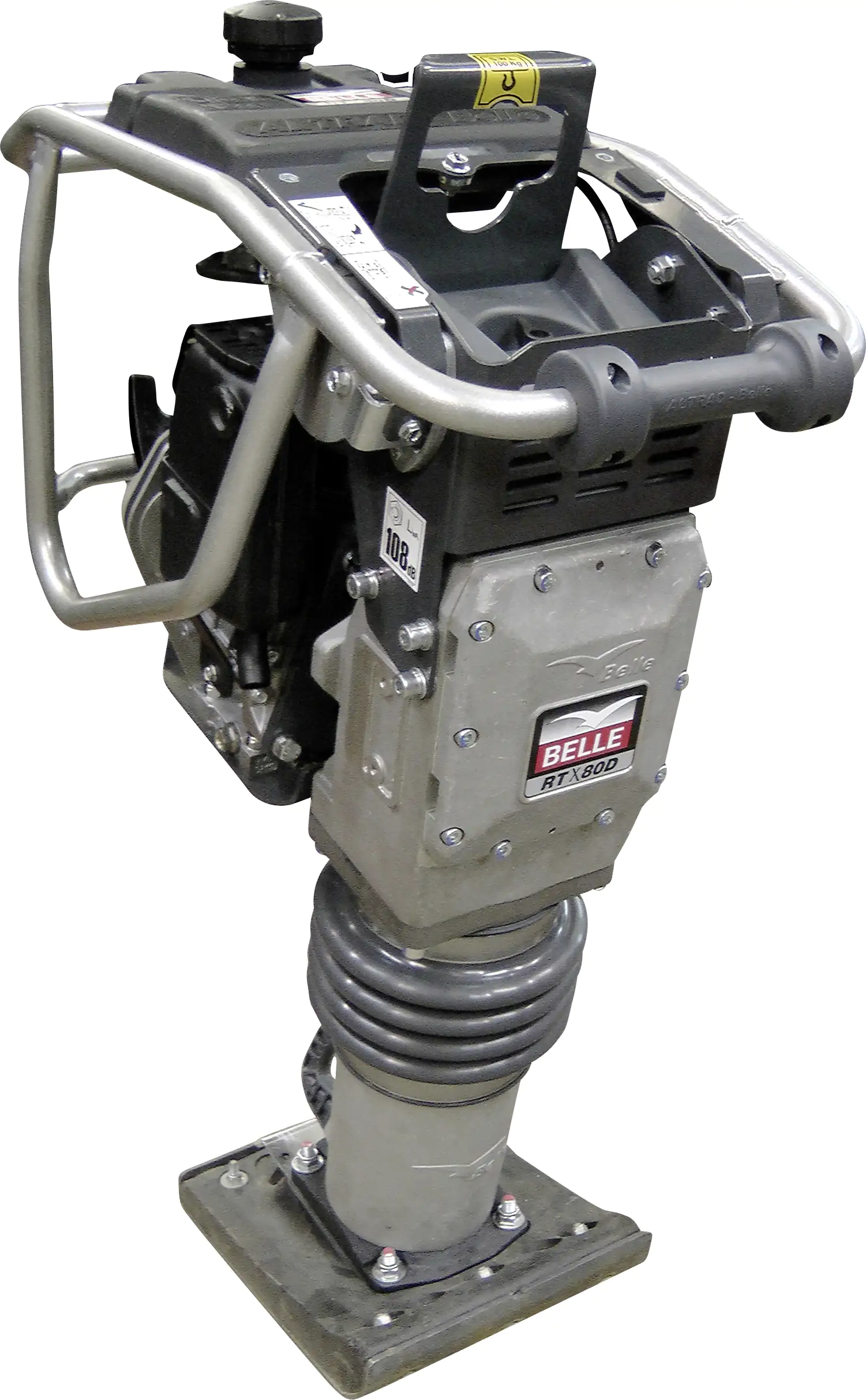 Belle Stampfer RTX 80D mit Yanmar Dieselmotor mit 280 mm Fußplatte