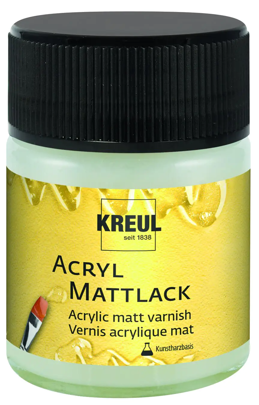 Kreul Acryl-Mattlack auf Kunstharzbasis transparent 50 ml