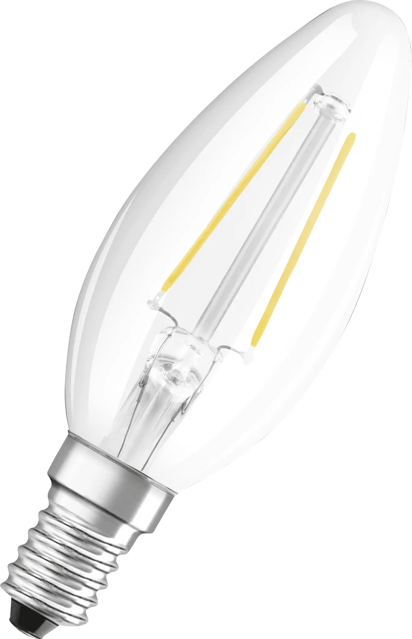 Osram LED Kerzenlampe Star Classic B 25 E14 2,5W kaltweiß, klar