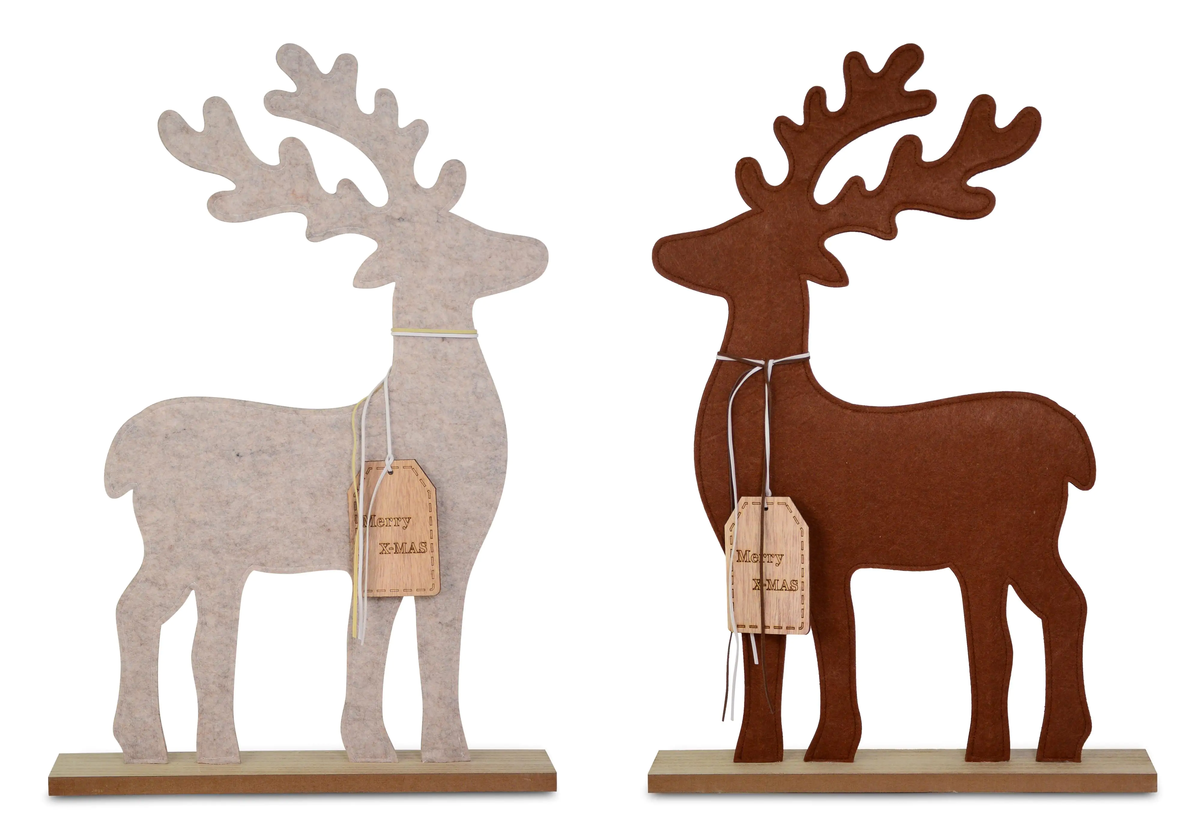 Riffelmacher Hirsch 40 x 7 x 59 cm creme oder braun Riffelmacher Hirsch 40 x 7 x 59 cm creme oder braun