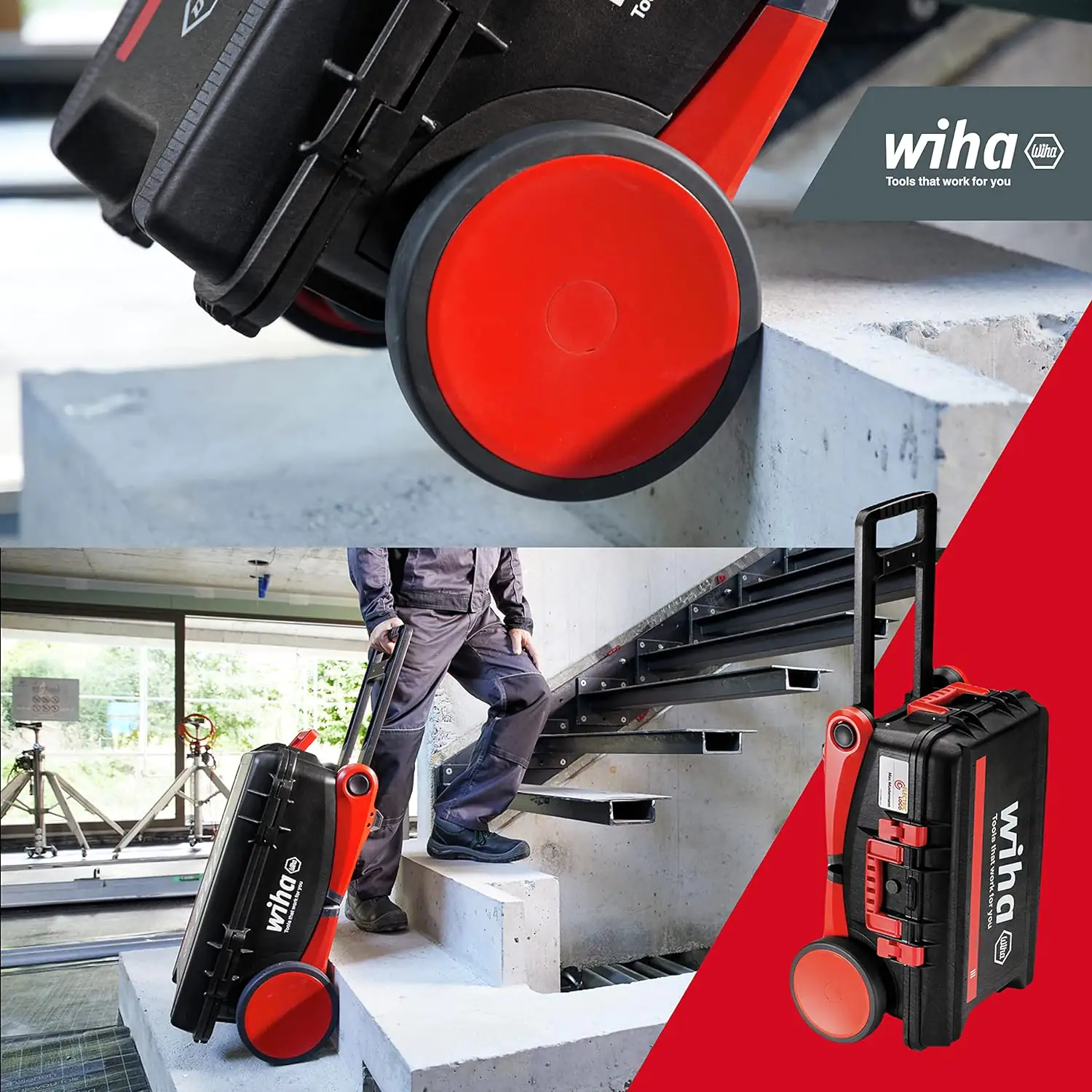 Wiha Werkzeugkoffer Set XXL III electric 46-teilig 45253 Wiha Werkzeugkoffer Set XXL III electric 46-teilig 45253