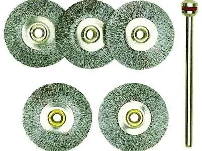 Proxxon Micromot Radbürsten Stahl 5 Stück