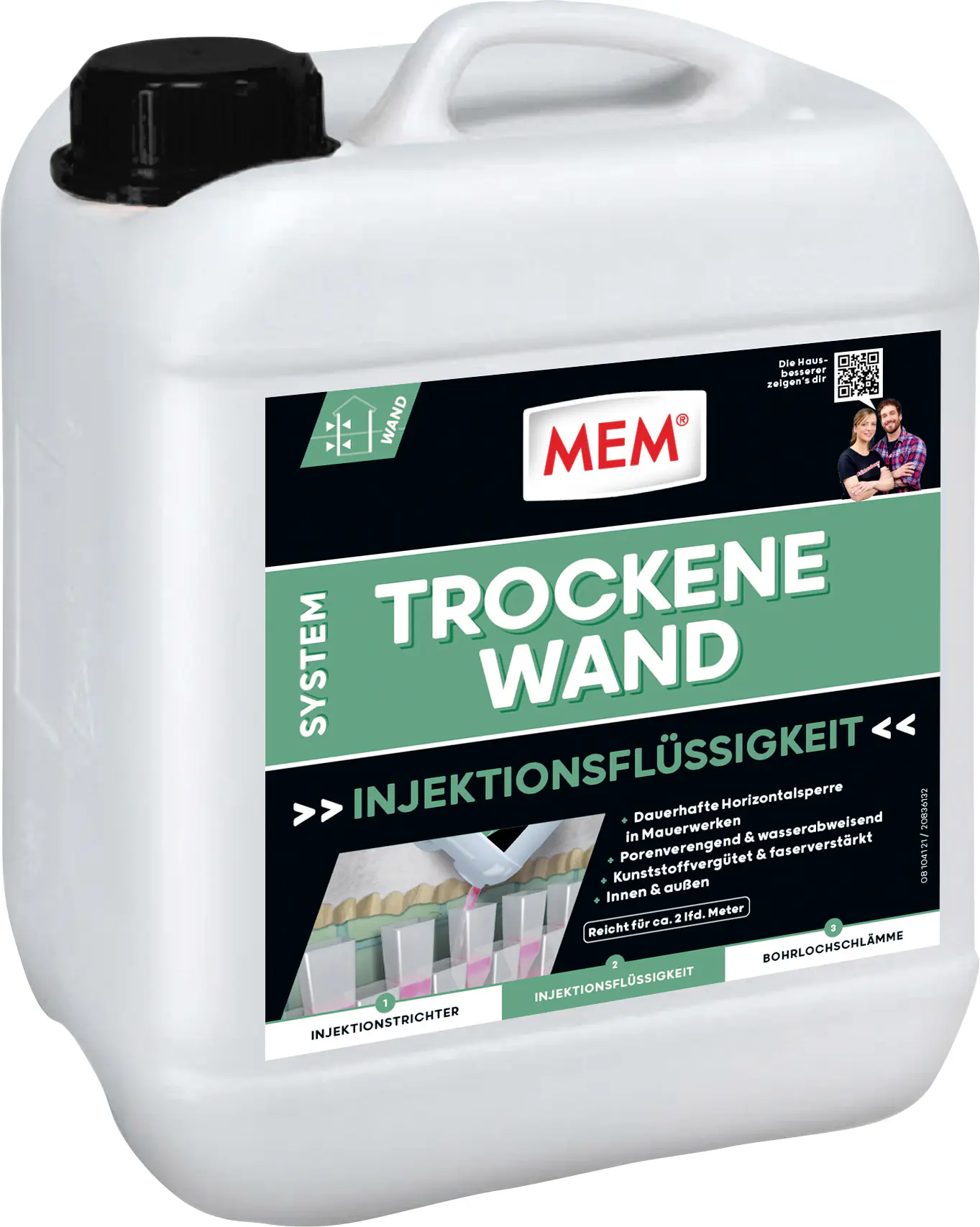 MEM Trockene Wand Injektionsflüssigkeit 10 l