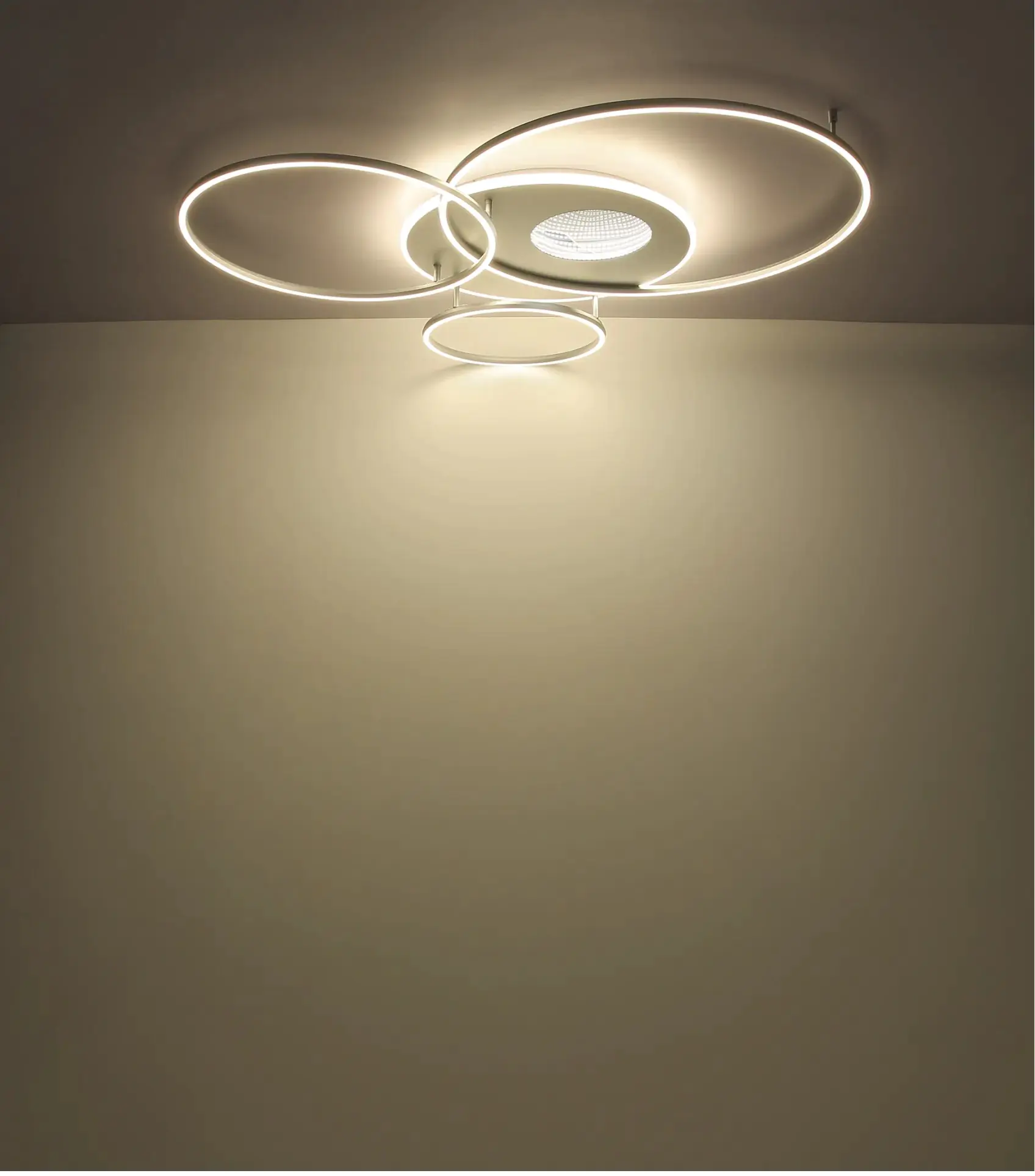 Globo LED-Deckenleuchte INVERTINA goldfarben Globo LED-Deckenleuchte INVERTINA goldfarben