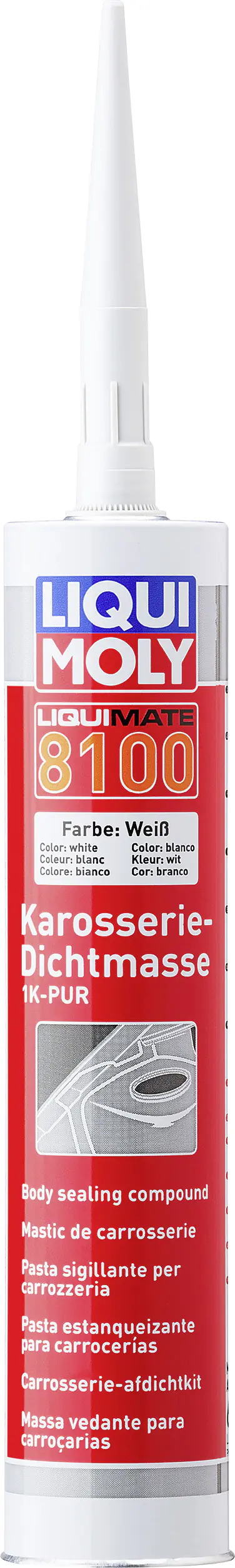 Liqui Moly Liquimate Karosseriedichtstoff 8100 1K-Pur weiß 300 ml