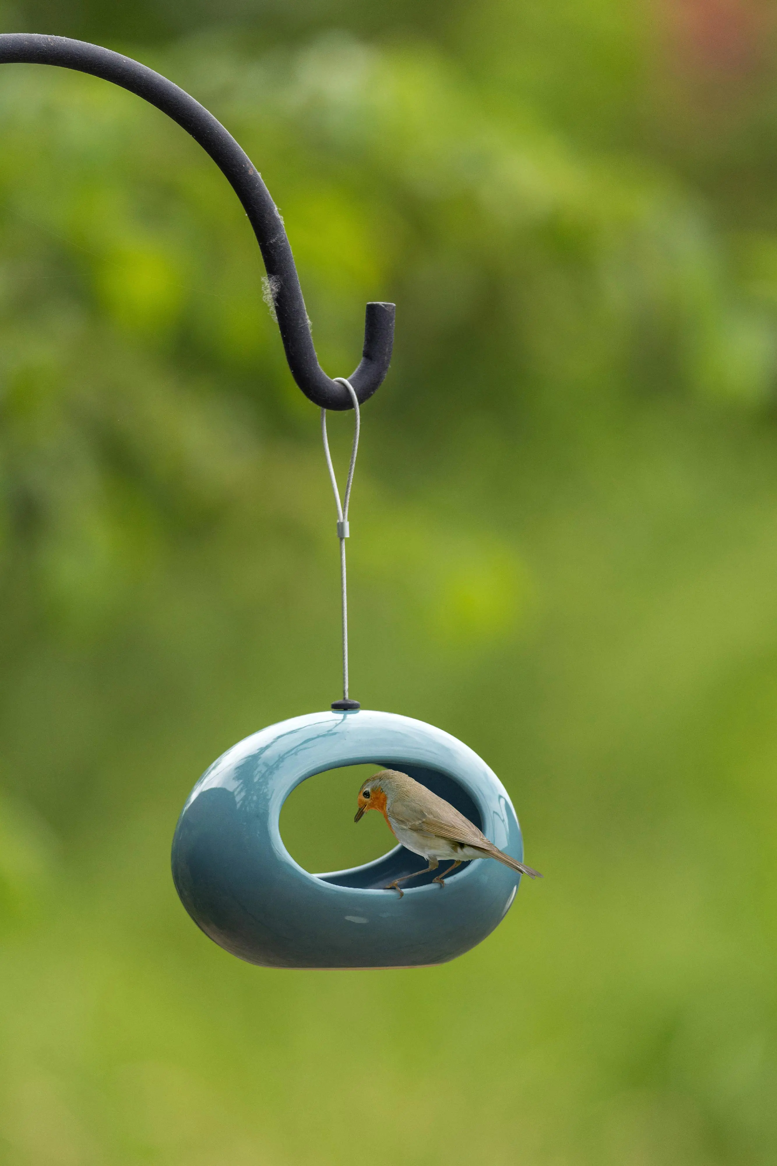 Hängende Wasserschale Selo blau 12 x 16 x 11 cm Hängende Wasserschale Selo blau 12 x 16 x 11 cm