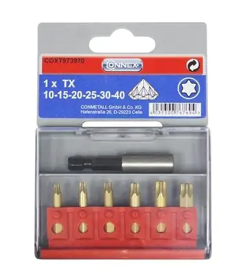 Connex Bit-Set TX 10 15 20 25 30 40 7-teilig
