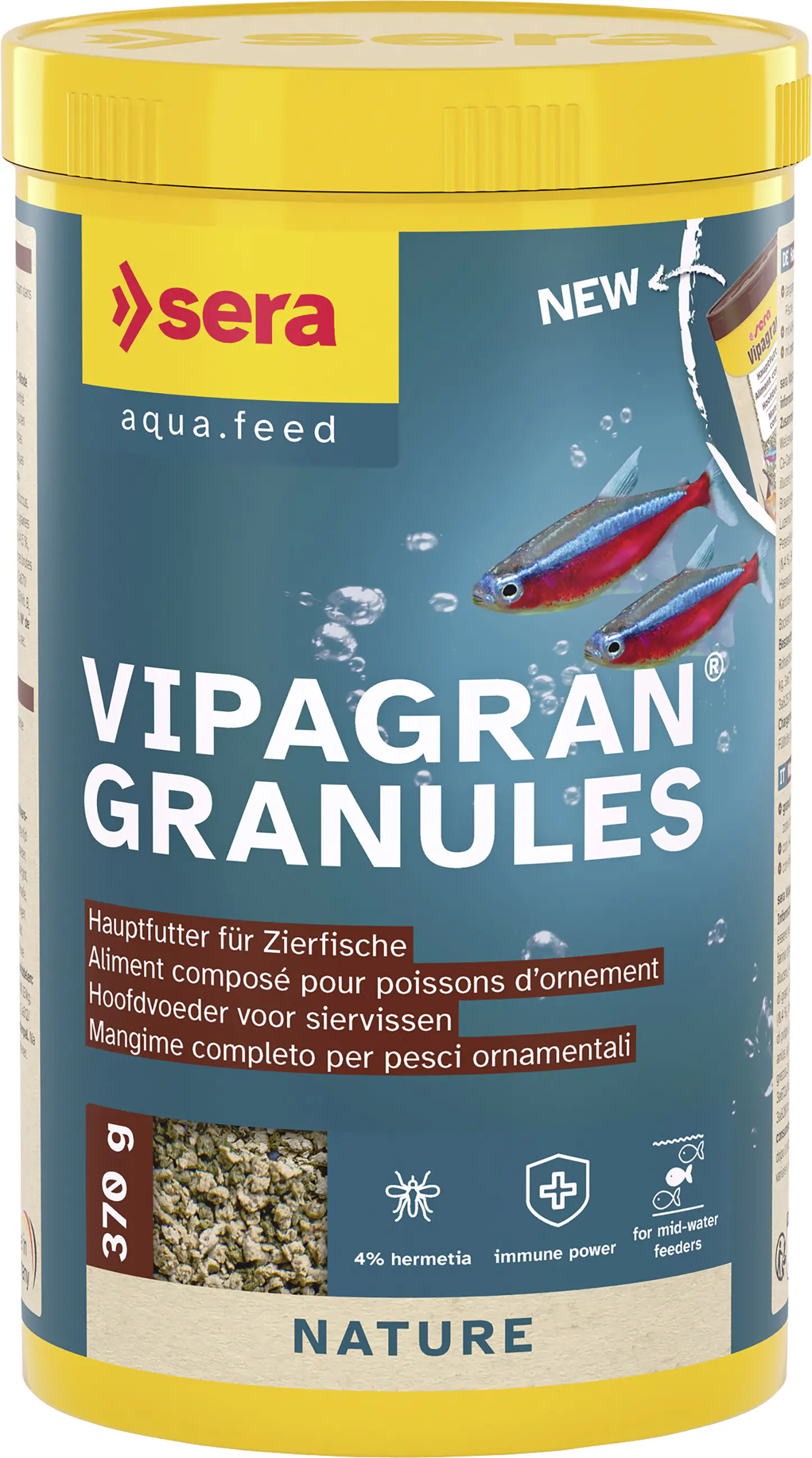Sera Fischfutter Vipagran Granules 1 L Sera Fischfutter Vipagran Granules 1 L