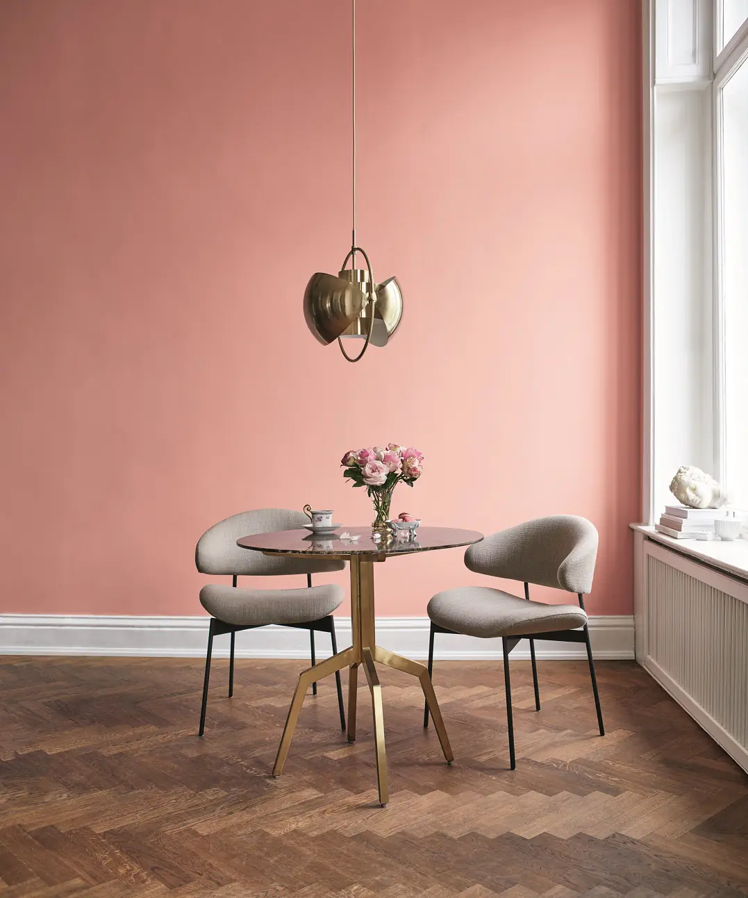 Alpina Feine Farben Wandfarbe No. 41 Kokette Sinnlichkeit - kräftiges puderrosa 2,5 L