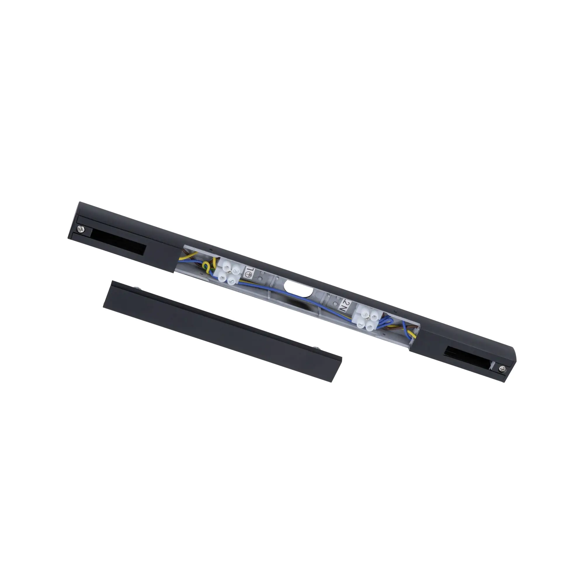 Paulmann URail Schienen- Basissystem schwarz matt 2,30 m max. 1.000 W Paulmann URail Schienen- Basissystem schwarz matt 2,30 m max. 1.000 W