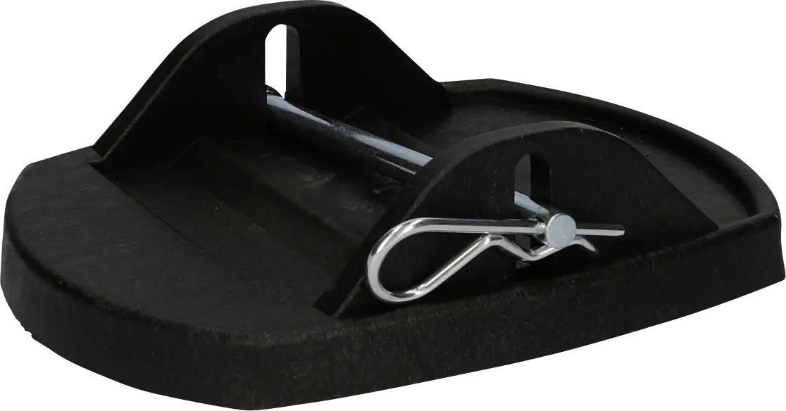 Cartrend Stützplatten mit Metallbolzen - 4 Stück