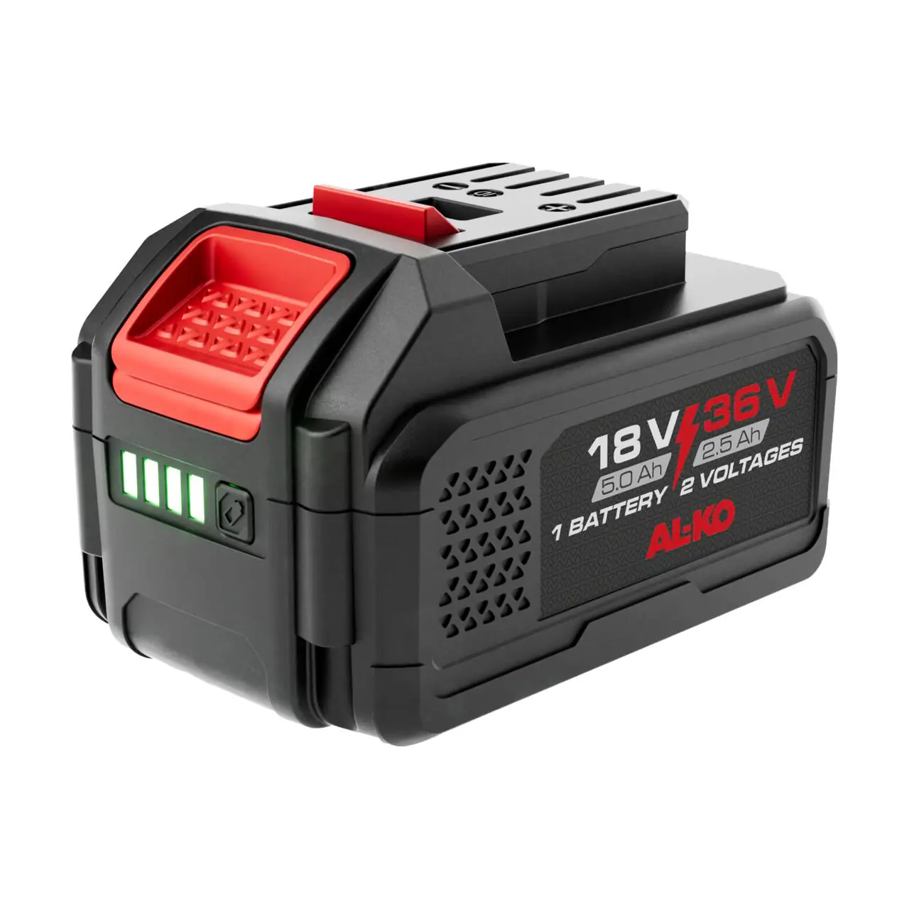 AL-KO Li-Ion Akku B100.6 Li 18 V / 36 V - 5,0 Ah / 2,5 Ah