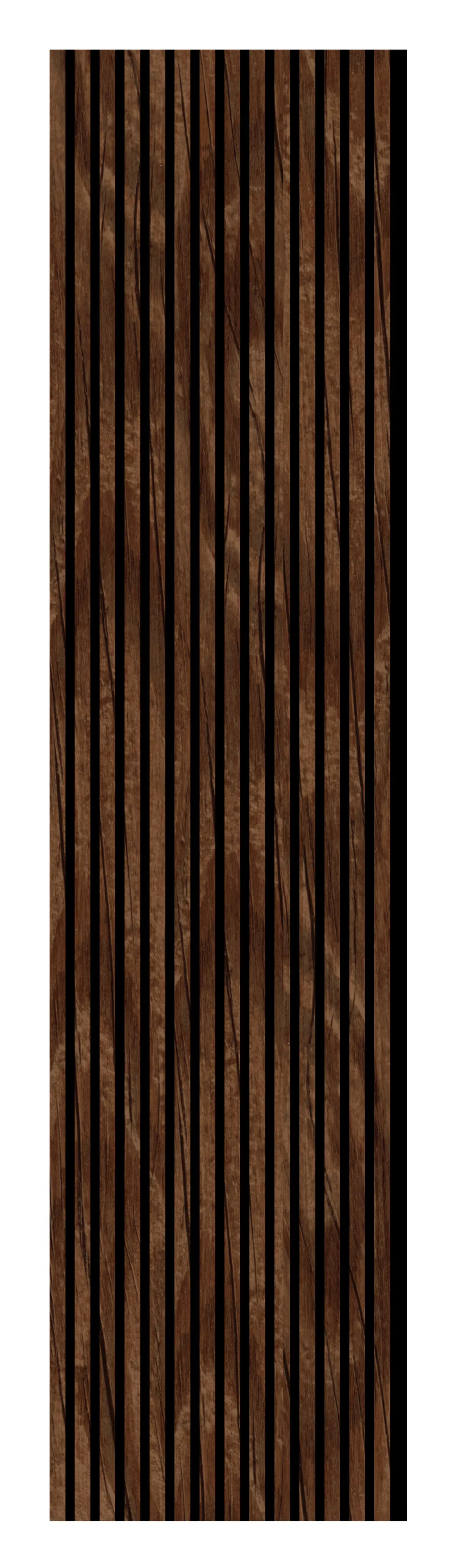 Neuhofer Akustikpaneel Eiche foliert 240 x 57,2 x 1,9 cm braun rustikal