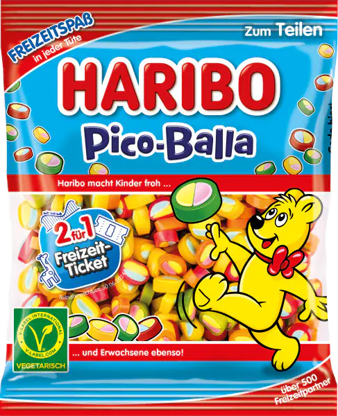 Haribo Fruchtgummi Pico Balla 175 g