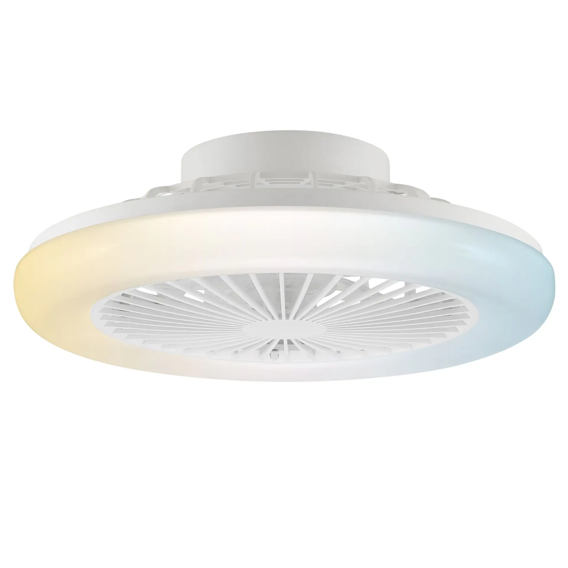 Brilliant LED-Deckenventilator Montero 42cm weiß RGB