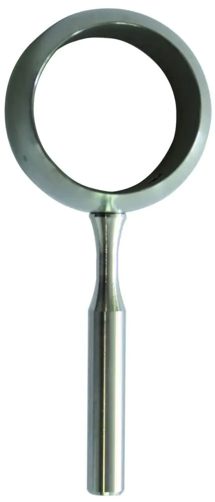 Treba Kugelring E5 Edelstahl V2A Gewinde M8 mit Biegestift