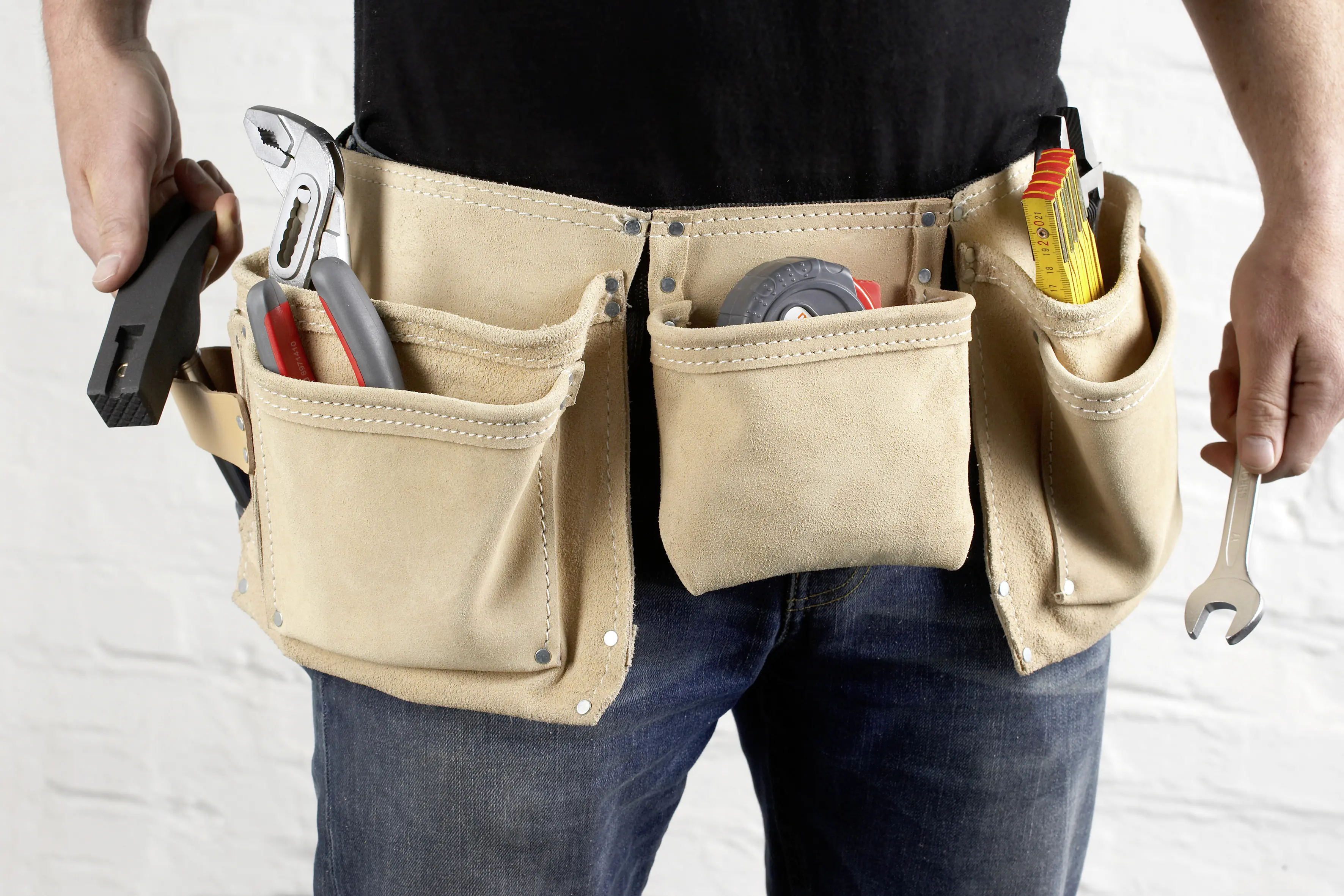 Tischlerschürze Leder