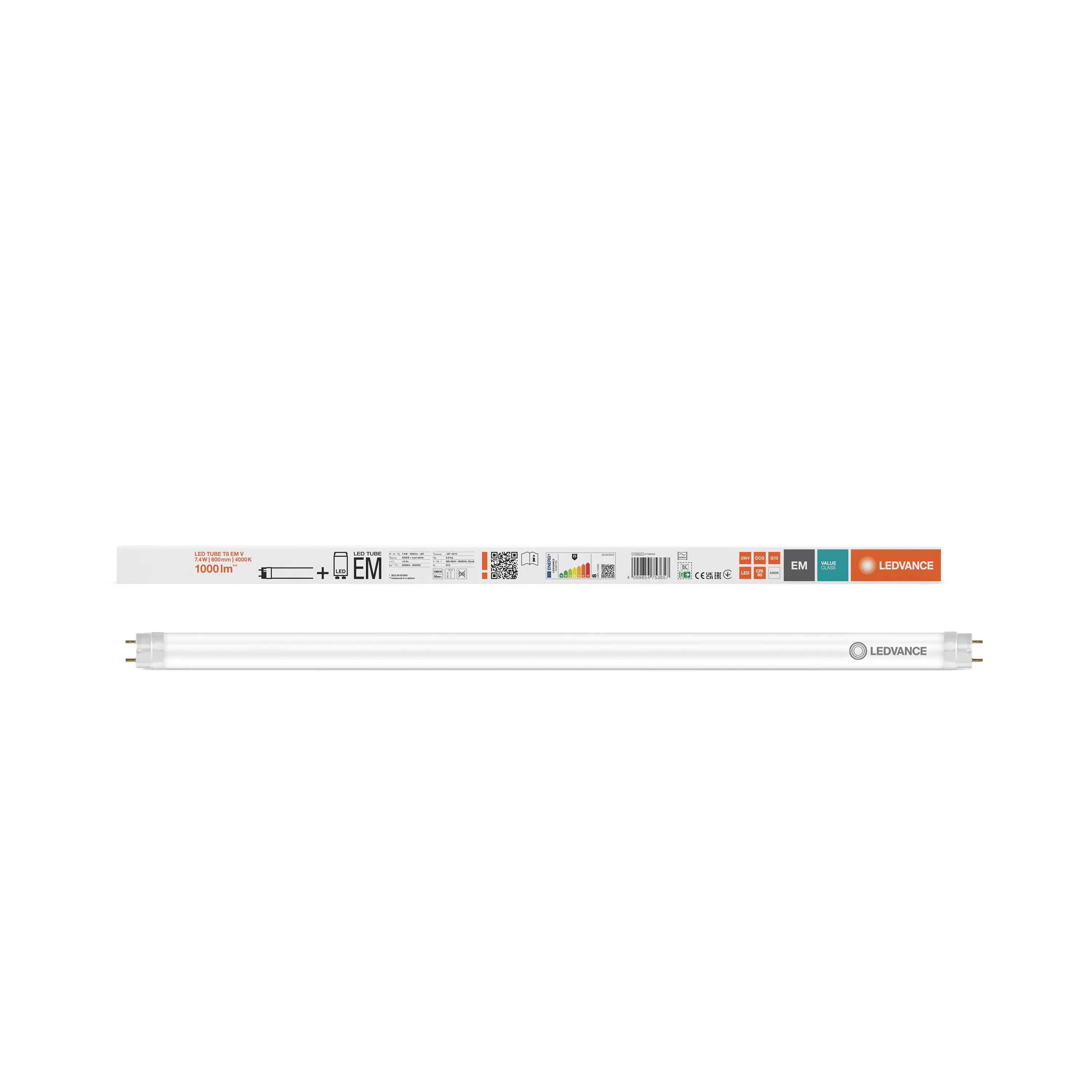 Ledvance LED-Röhre 60,3 cm G13 7,4 W neutralweiß